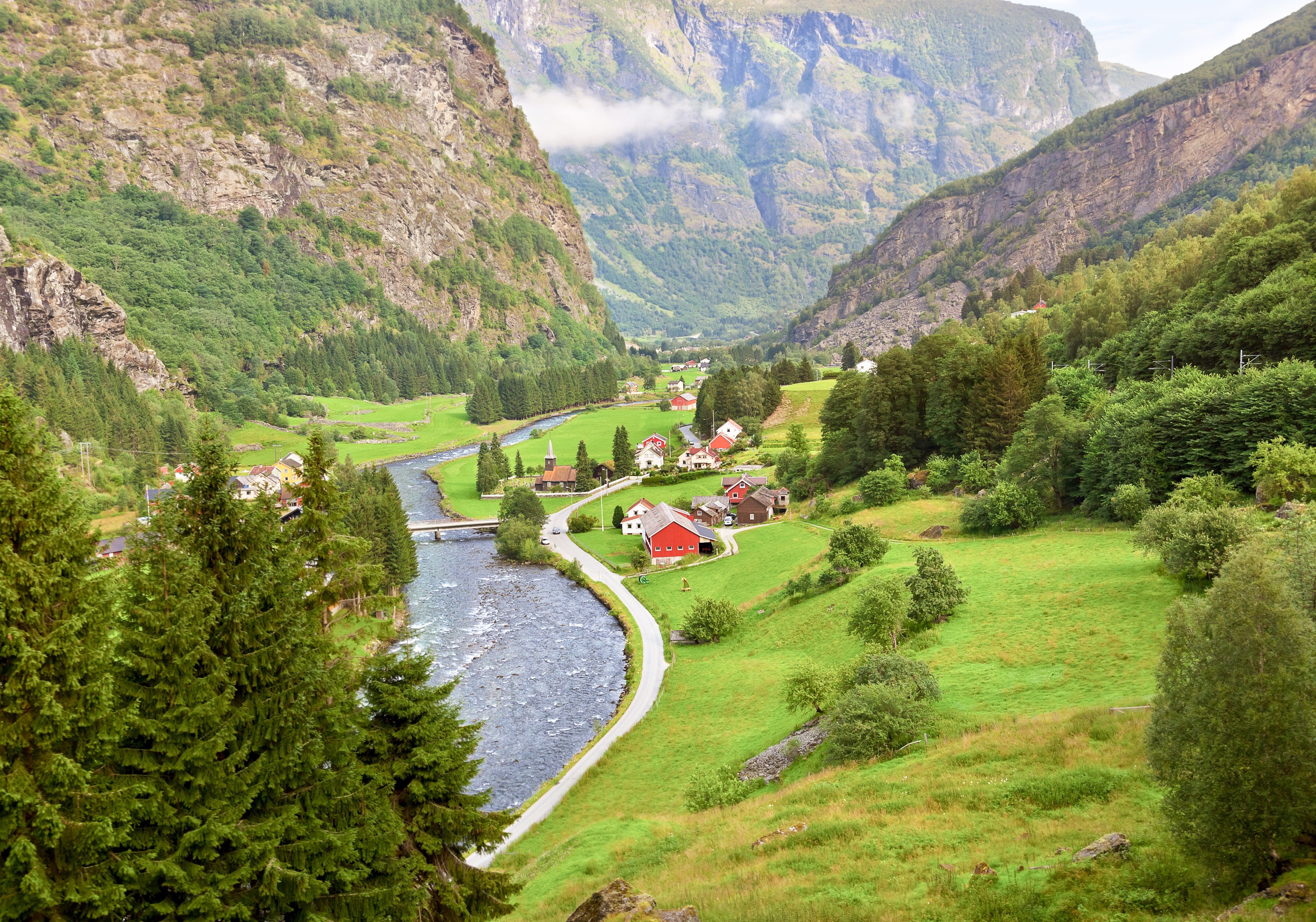 Beautiful Countryside Village Wallpapers Wallpaper Cave