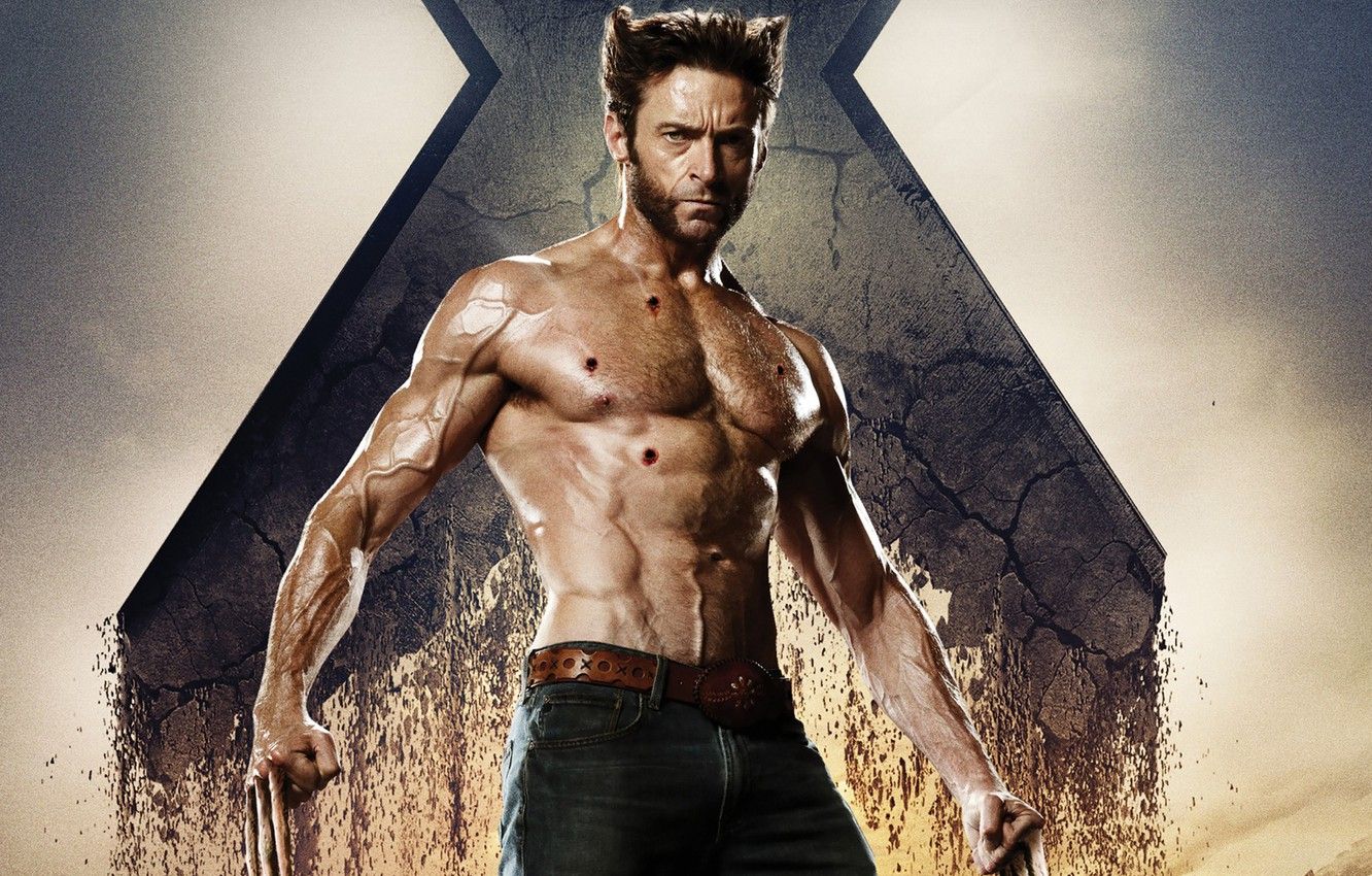 Wallpaper Hugh Jackman, Wounds, X Men, X Men Origins: Wolverine