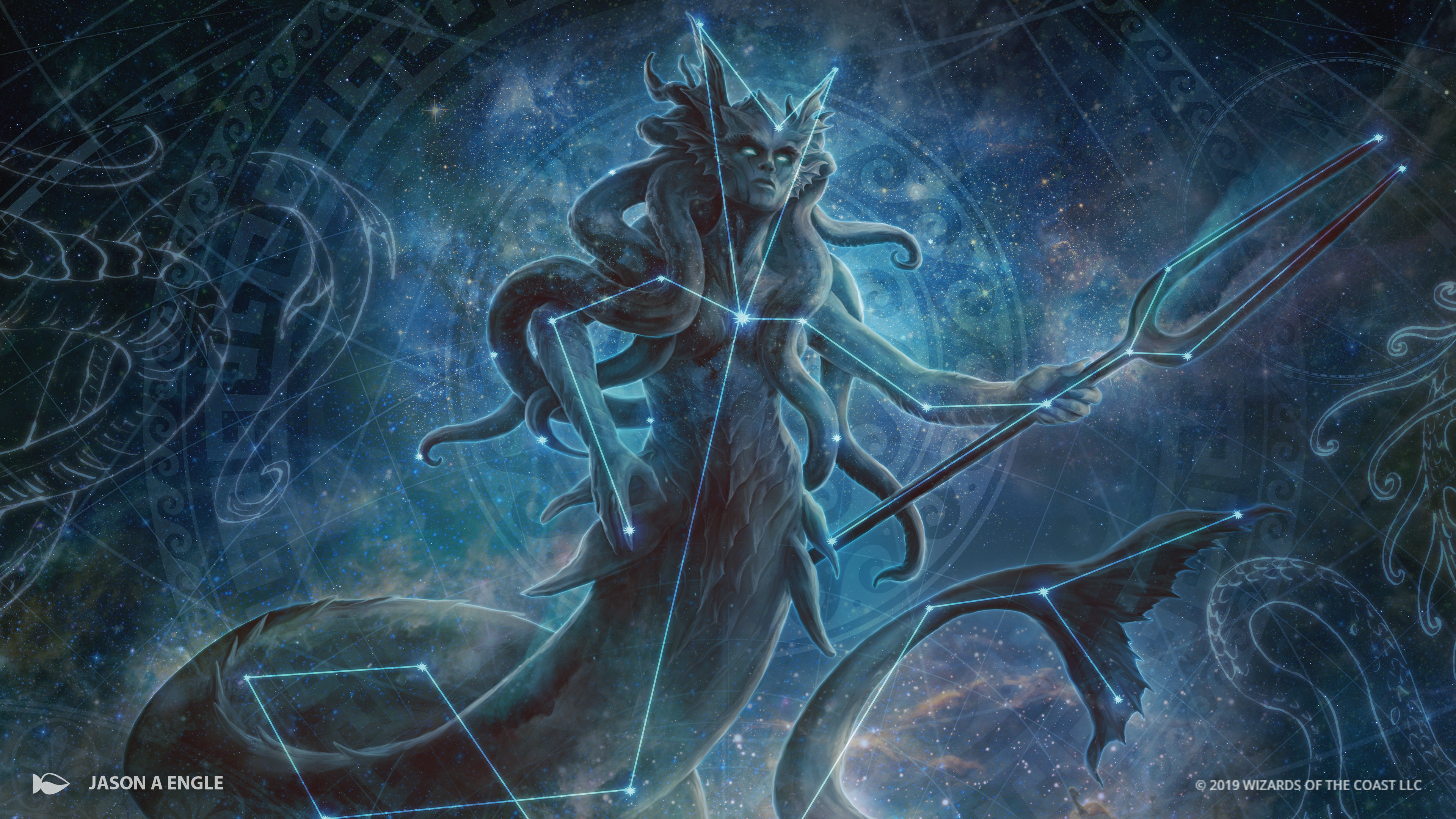 Secret Lair: Theros Stargazing Art from Magic World Championship XXVI
