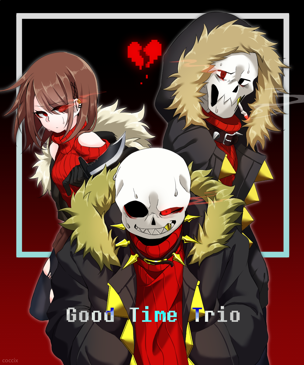 Best bad time trio image. Undertale comic, Bad timing, Undertale