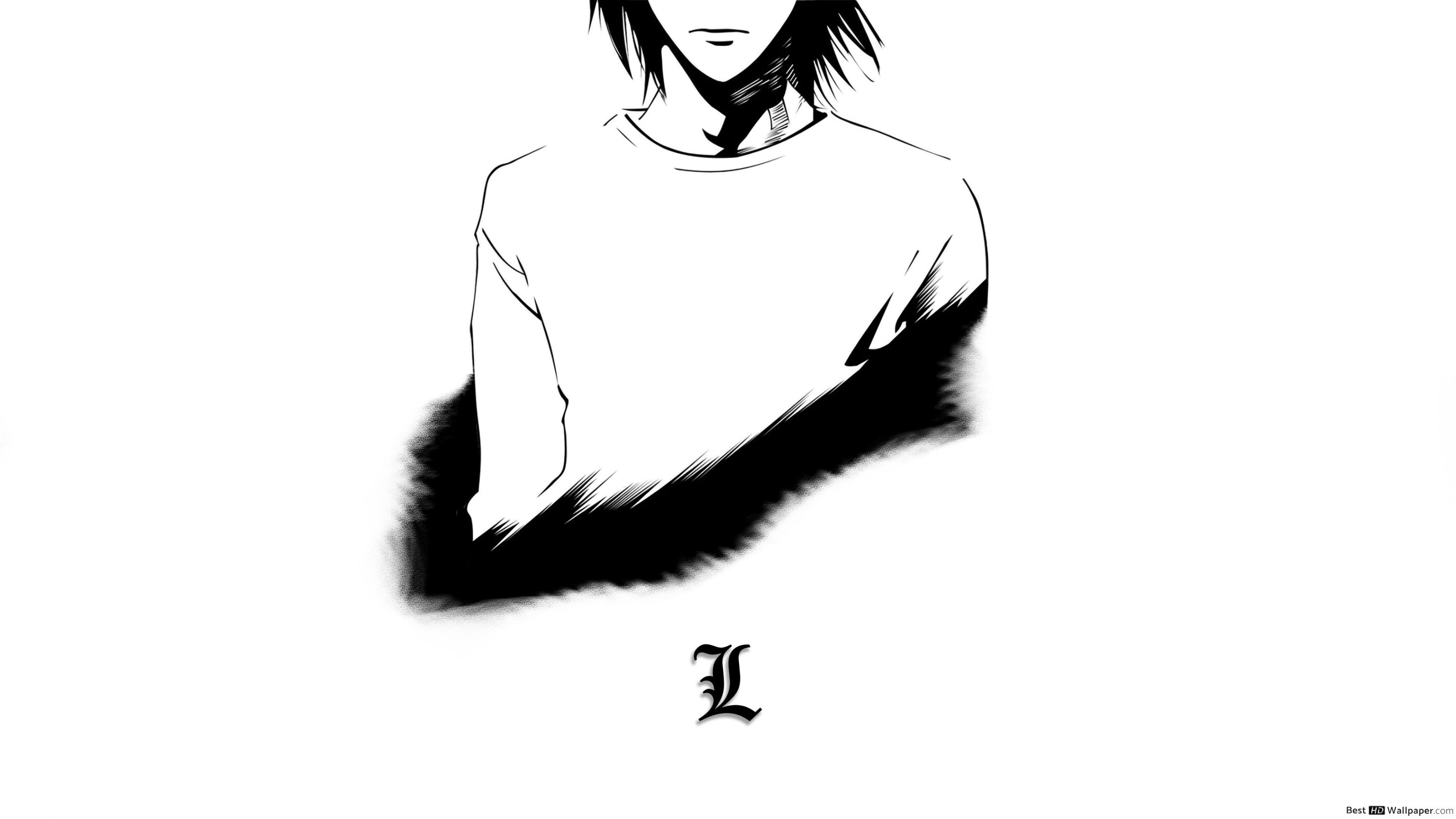 Best Anime Black And White Death Note Wallpapers - Wallpaper Cave