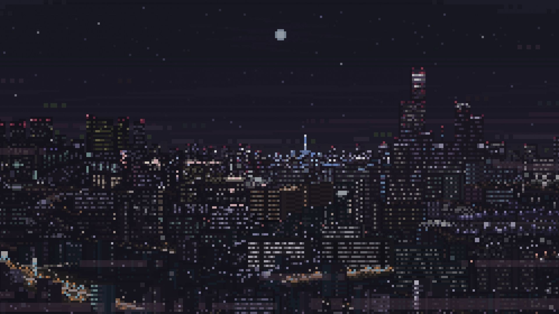 Pixel Art Desktop Background