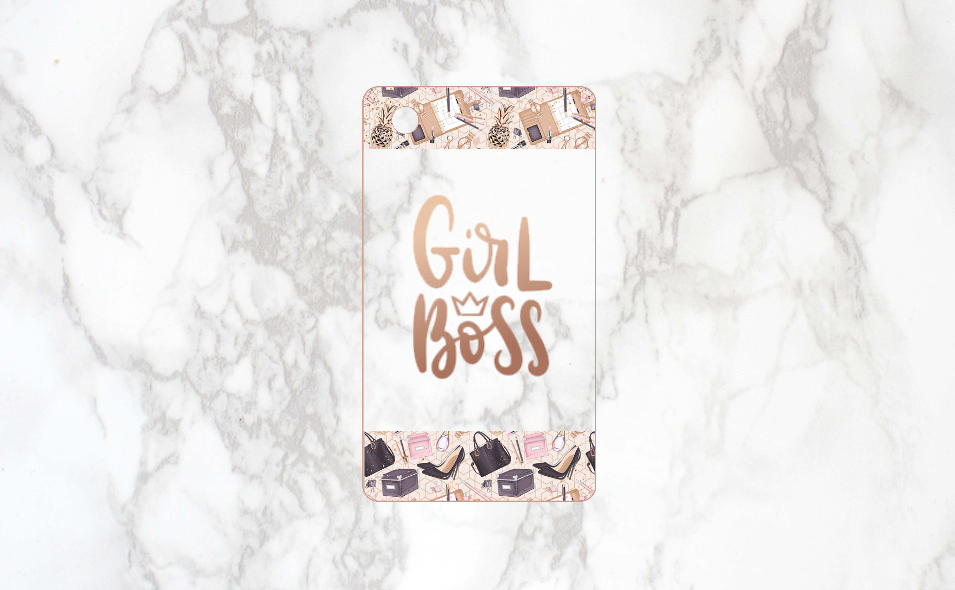 Girl Boss Motivational Wallpaper Freebie