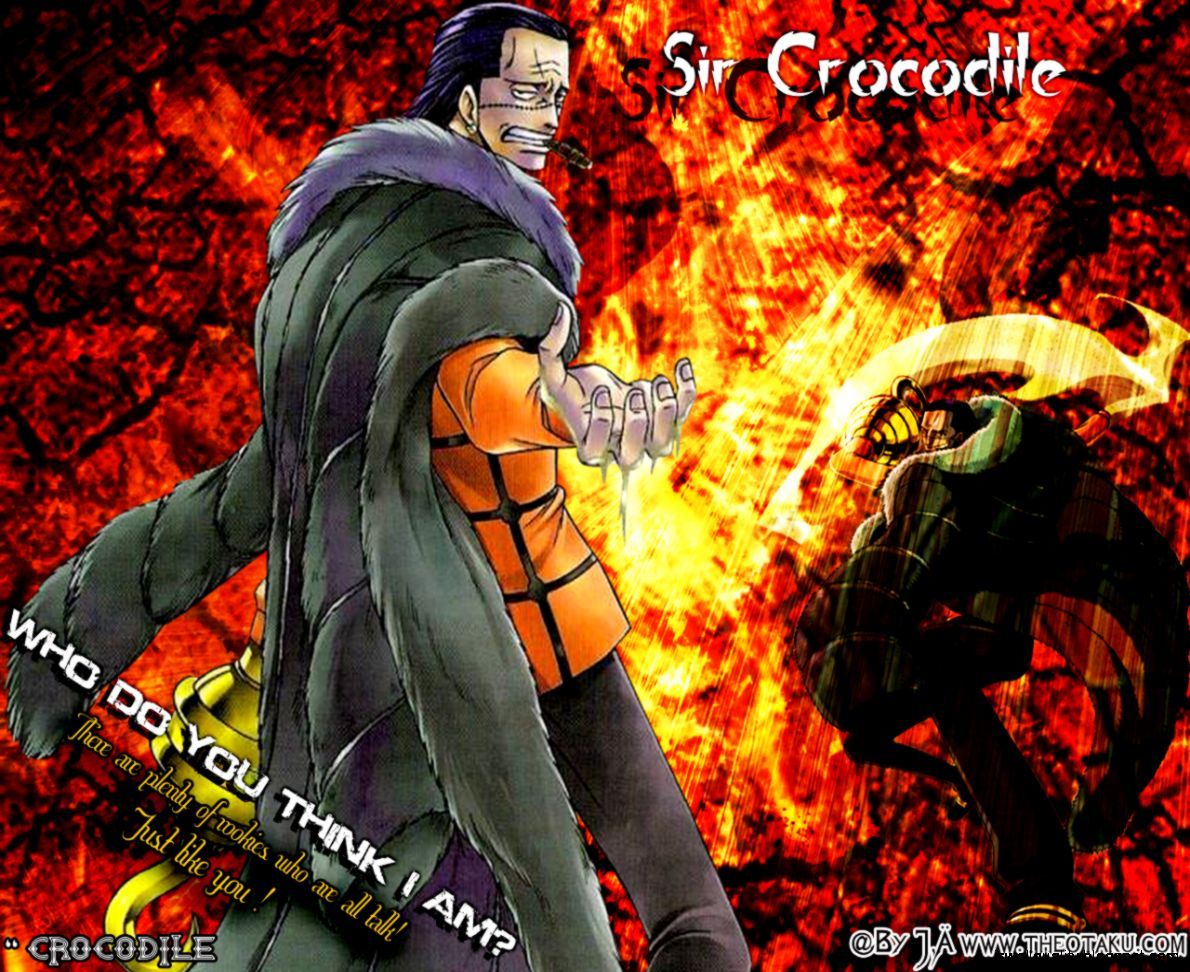 Crocodile One Piece Wallpaper