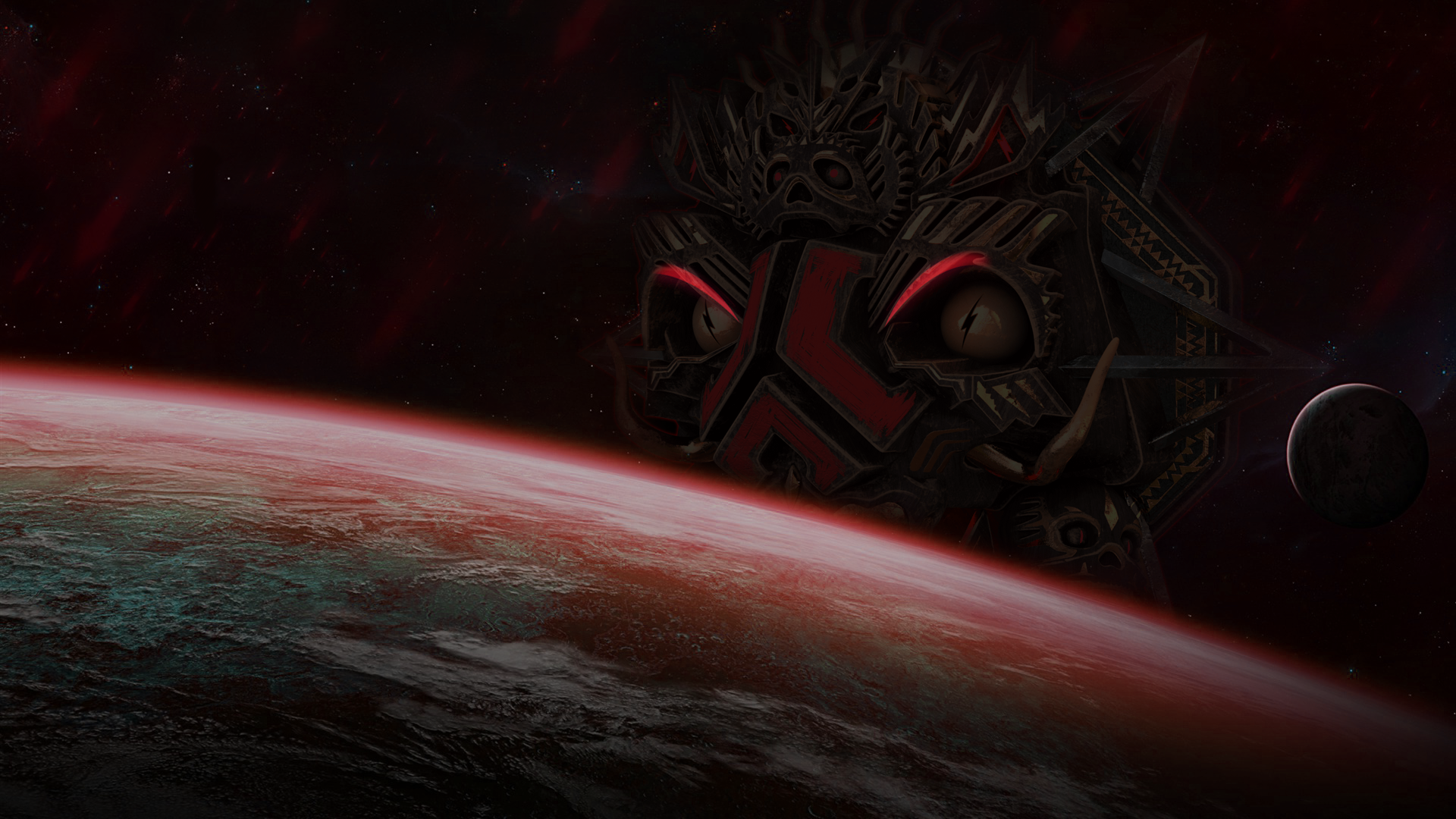 Space themed Defqon 1 wallpaper I made :). Heaven