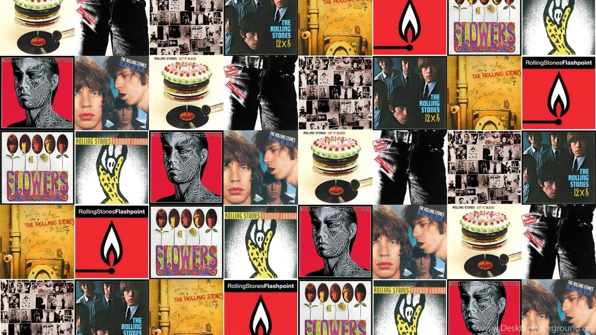 The Rolling Stones Let Bleed Sticky Fingers Excile Wallpaper
