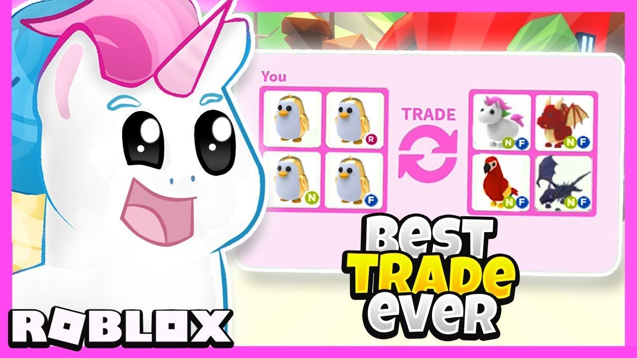 I Traded Only GOLDEN PENGUINS in Adopt Me for 24 Hours! Adopt Me