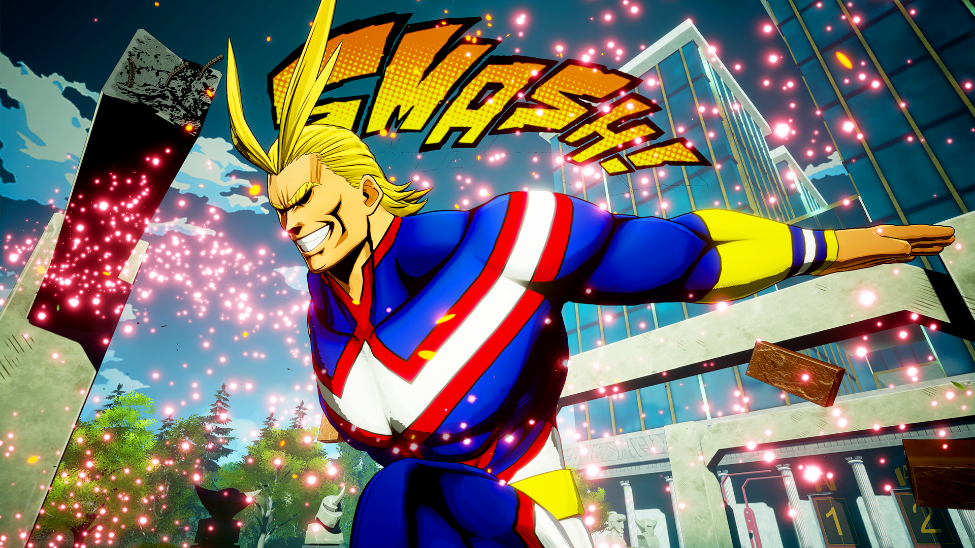 All Might brings justice to the My Hero Academia Game Project