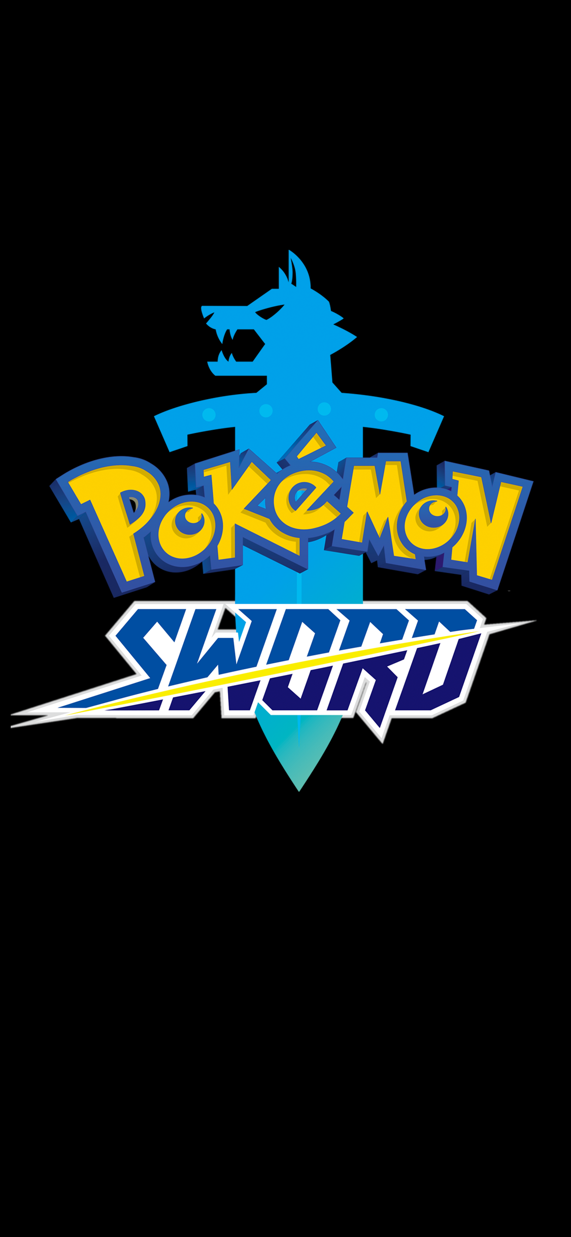 Pokemon Sword AMOLED Wallpaper (2436 x 1125)