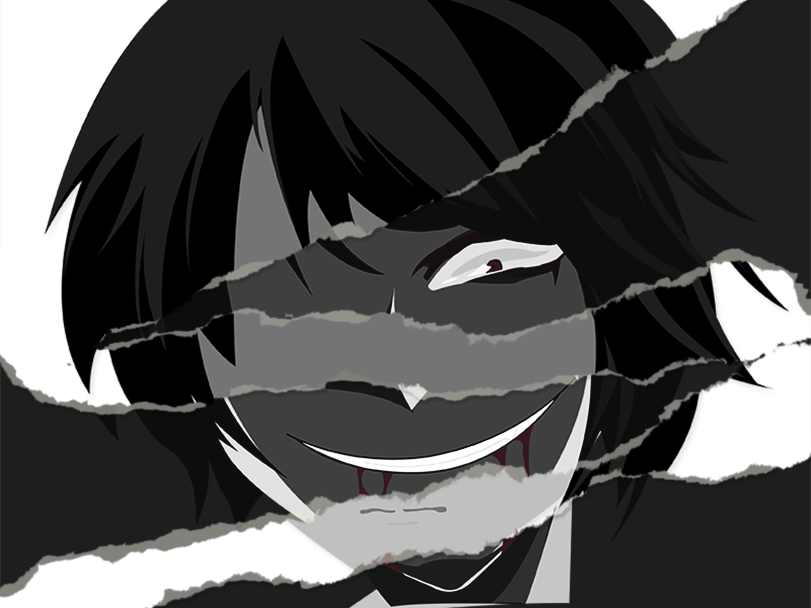 Anime psycho smile