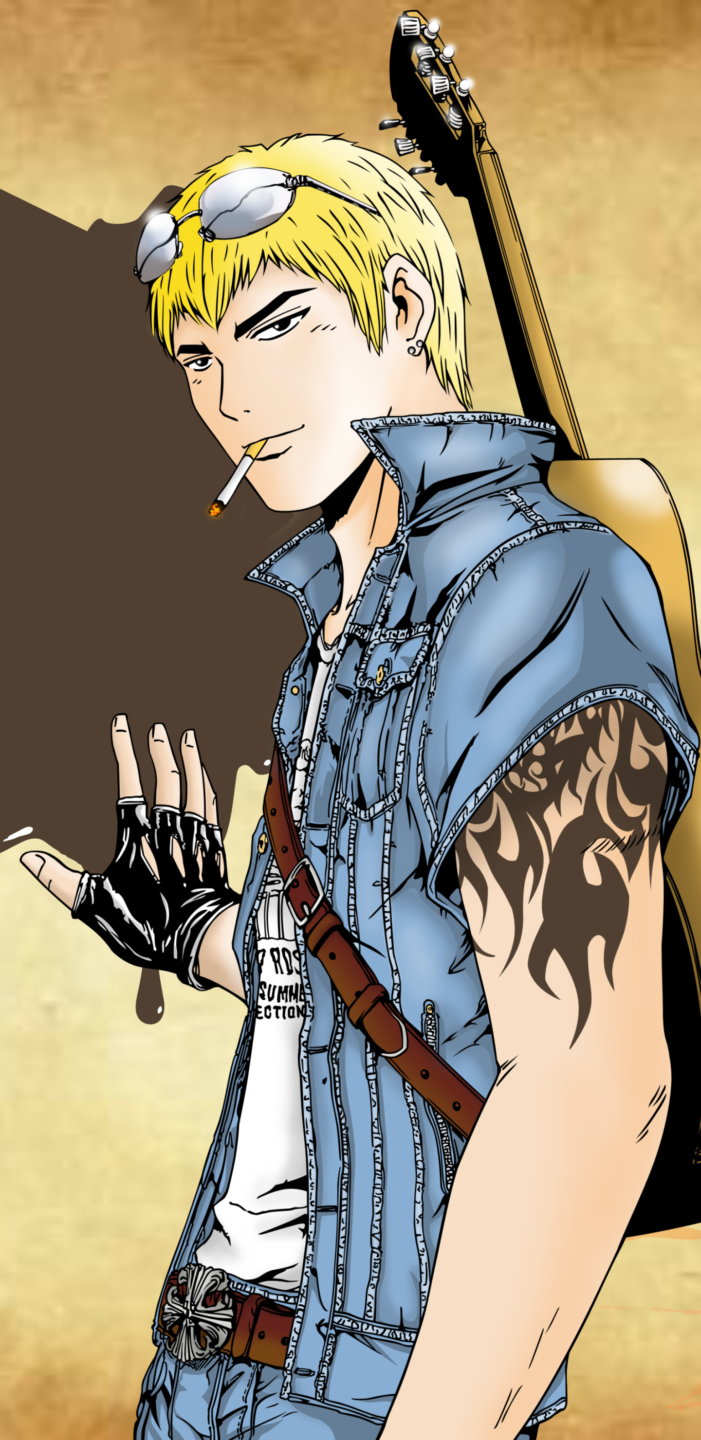 Anime Great Teacher Onizuka (1440x2960) Wallpaper