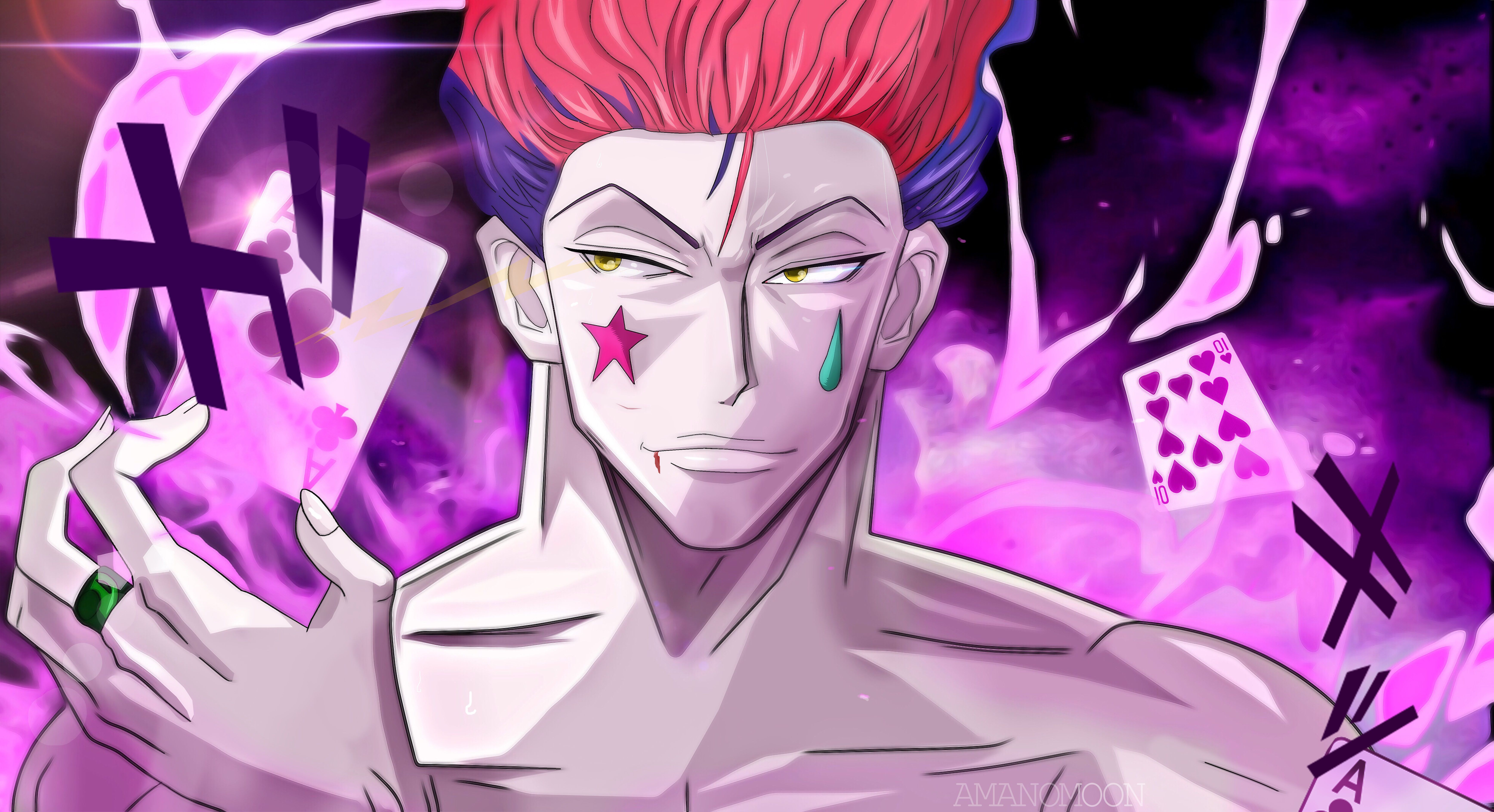 Hunter X Hunter Hisoka Wallpapers - Wallpaper Cave.