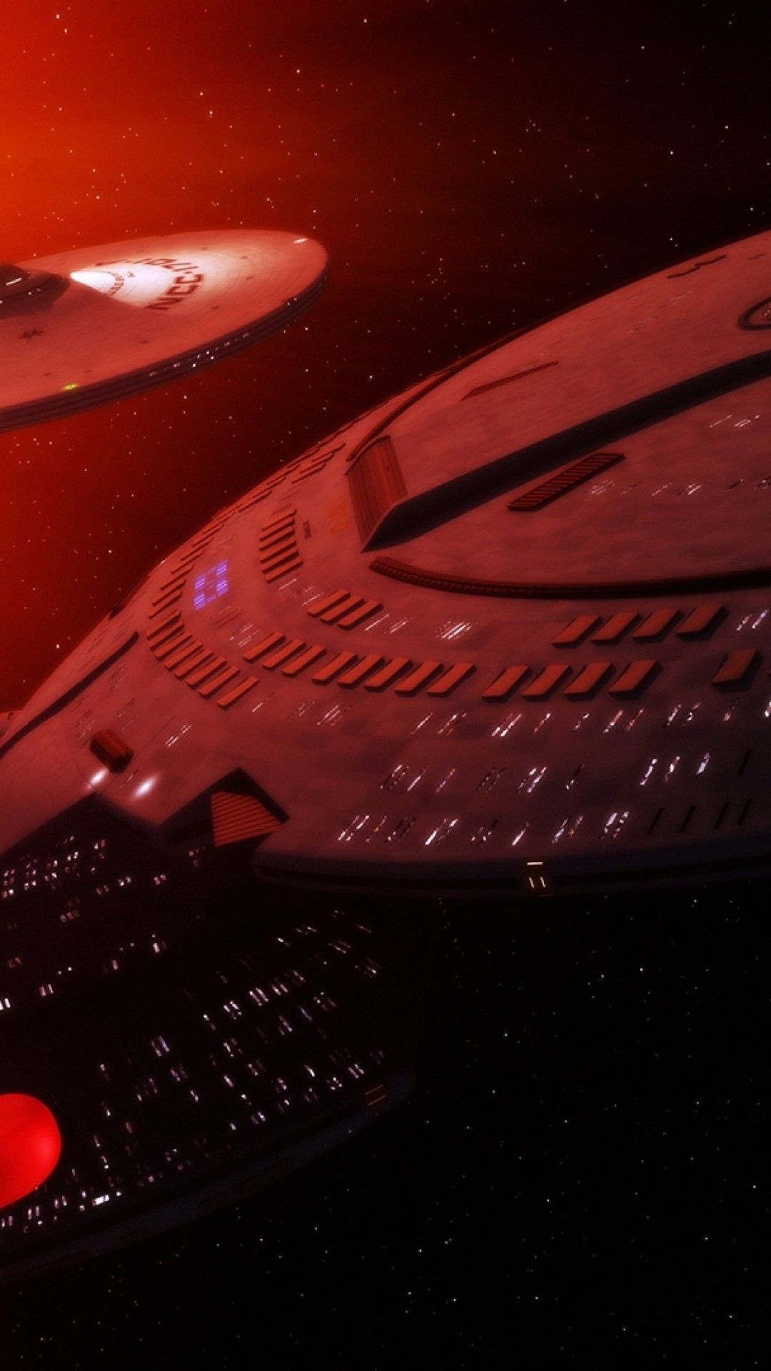 Download 1080x1920 Starship Enterprise, Star Trek, Space, Sci Fi