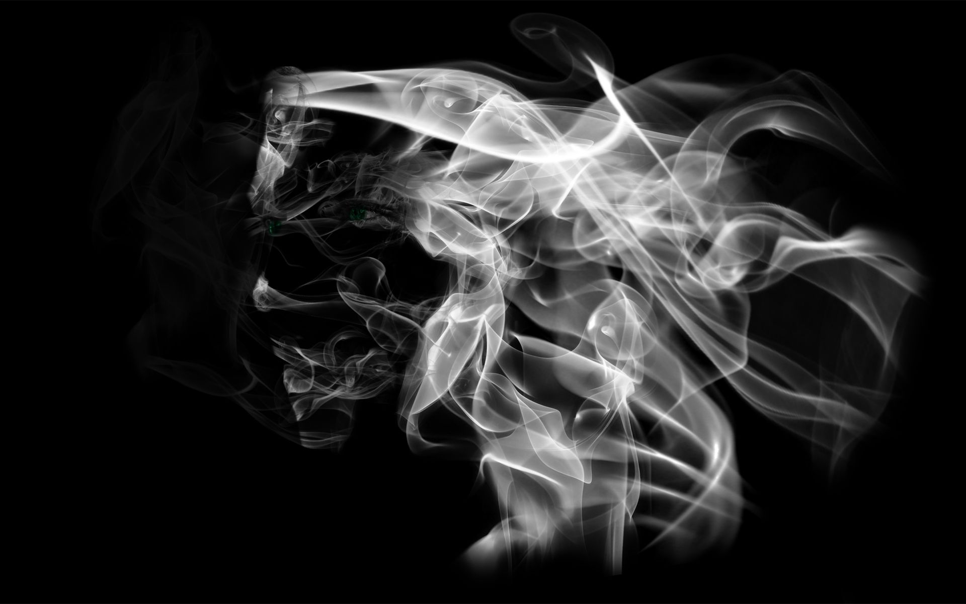 Free download White Smoke Abstract Wallpaper HD 1032 Wallpaper