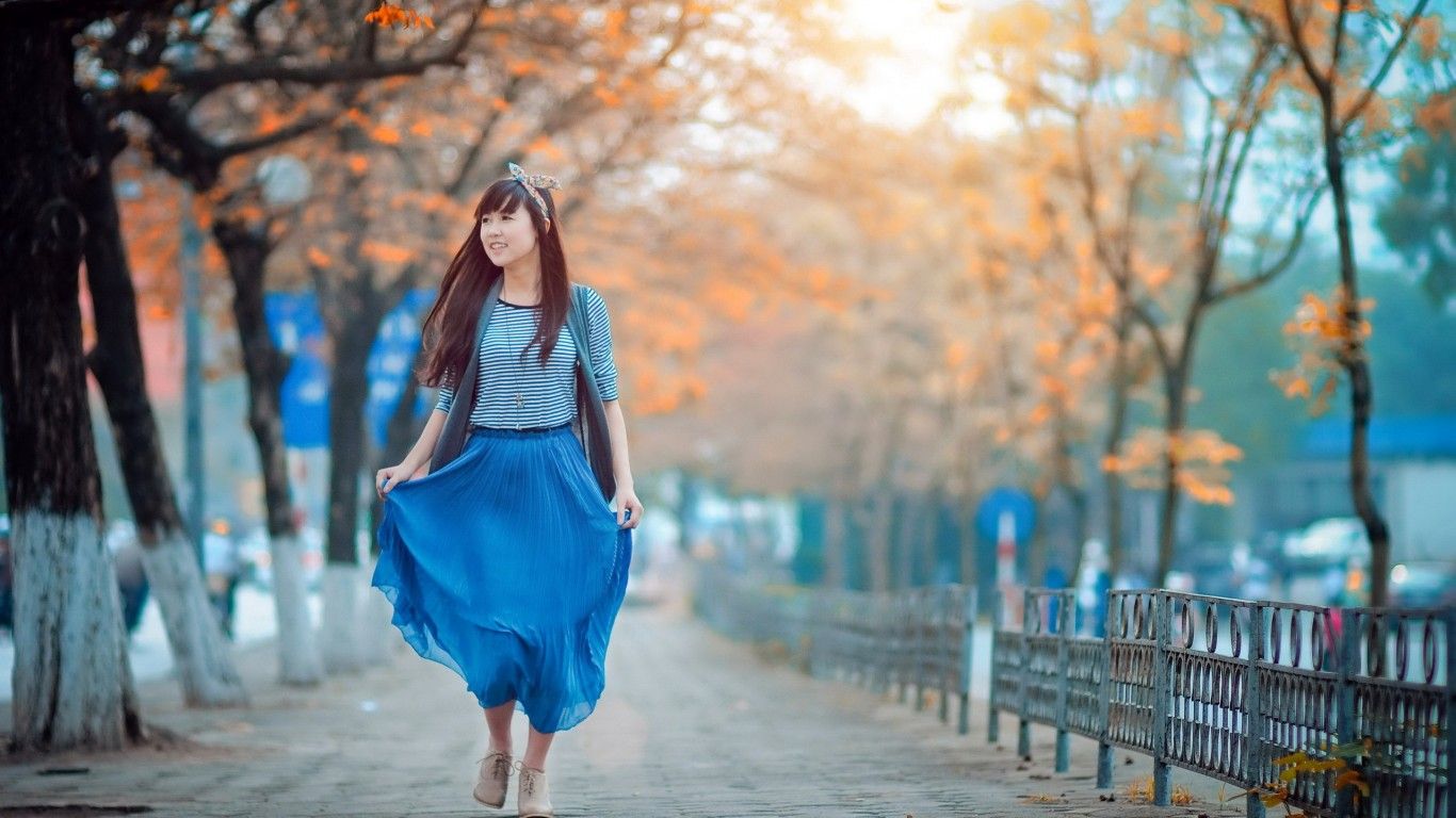 Free download Asian girl walking in autumn Widescreen and Full HD Wallpaper [1366x768] for your Desktop, Mobile & Tablet. Explore Japanese Women Wallpaper 1280x1024 Only. Asian Girls Wallpaper HD