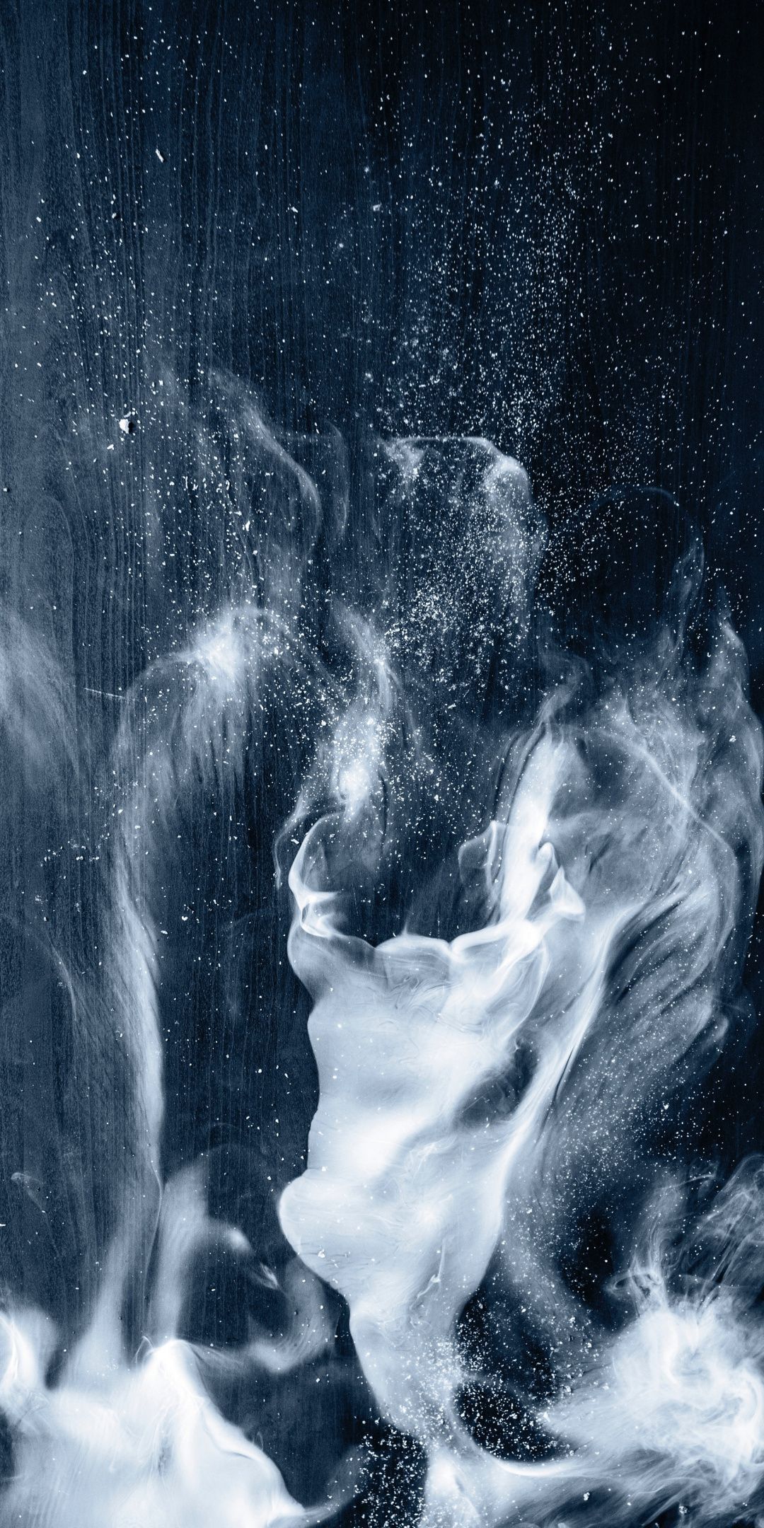White smoke, digital art, 1080x2160 wallpaper. Graphic wallpaper