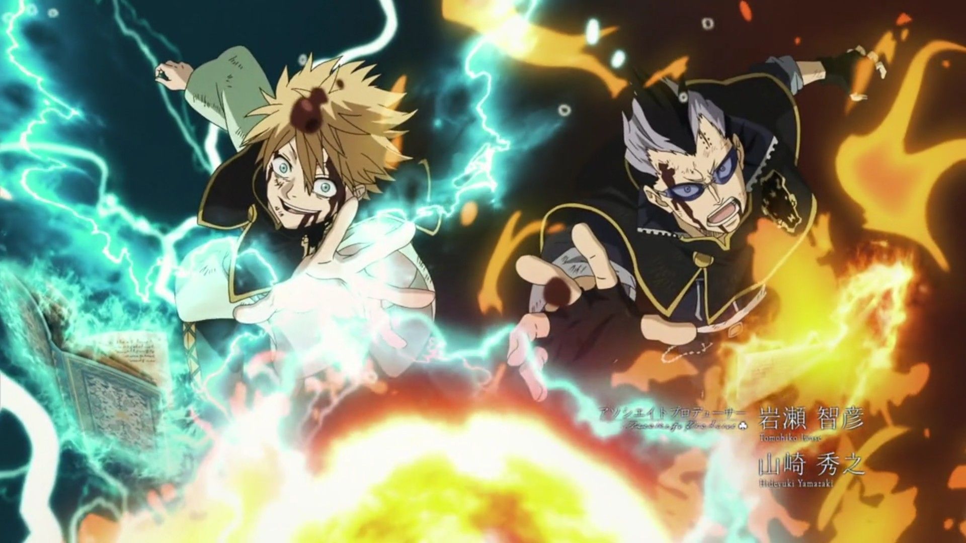 Magna & Luck. Black clover anime