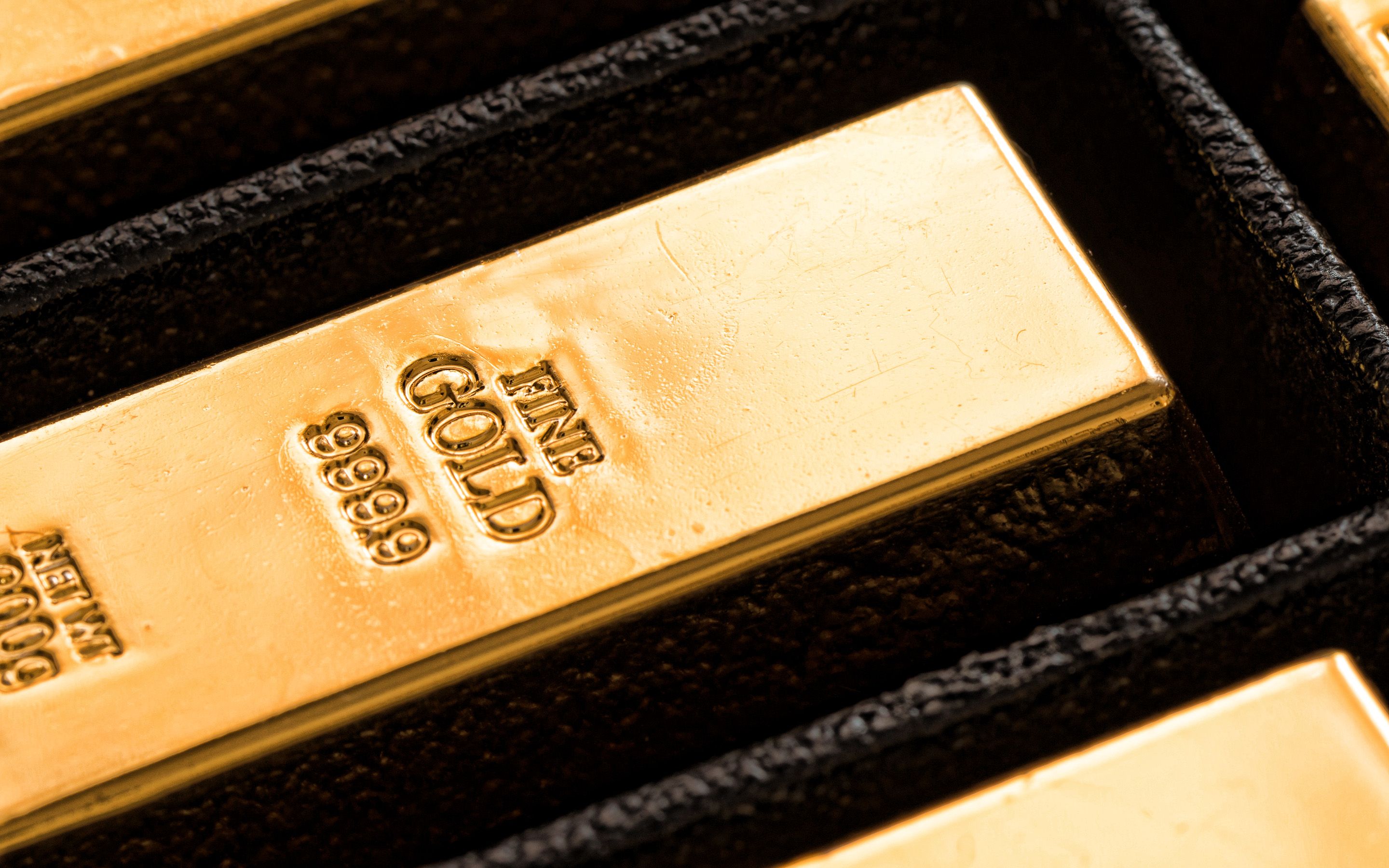 Download wallpaper gold bar, gold bullion, finance concepts, gold