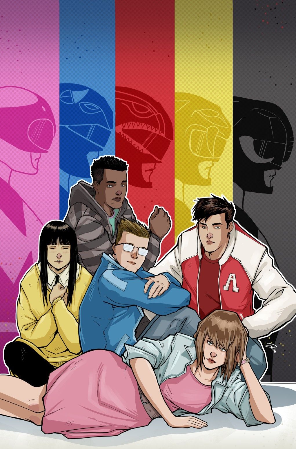 It's Morphin' Time with these Power Rangers wallpaper