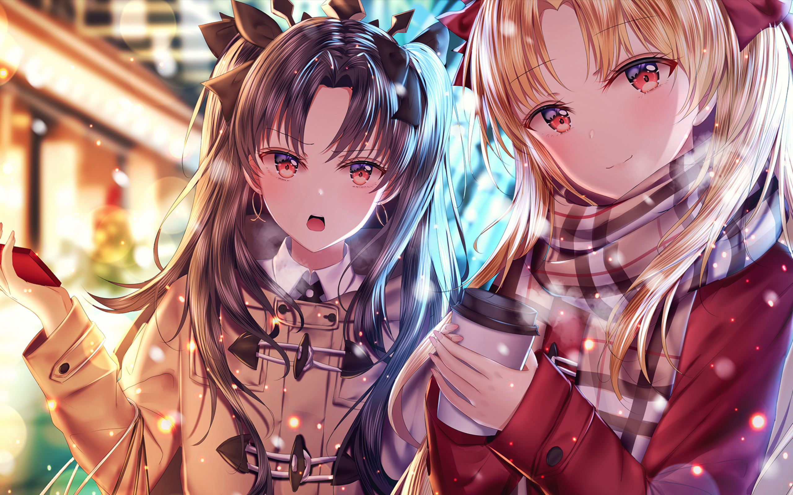 Download 2560x1600 Ereshkigal, Ishtar, Fate Grand Order, Scarf