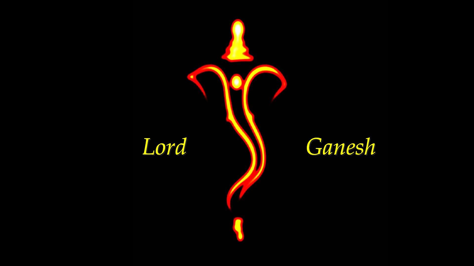 lord Ganesha HD simple wallpaper. Hindu Gods and Goddesses