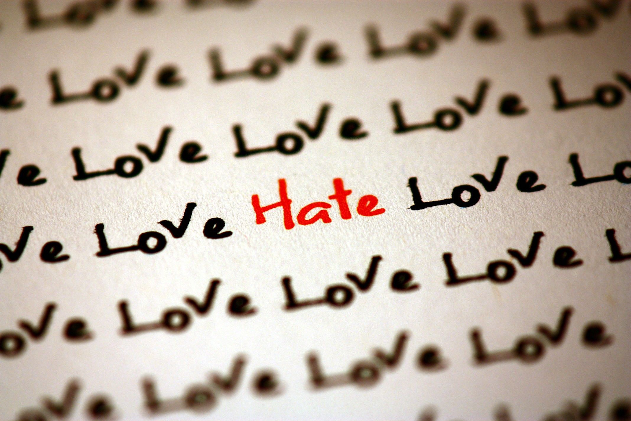 Download Hate HD Love Hate Love Wallpaper