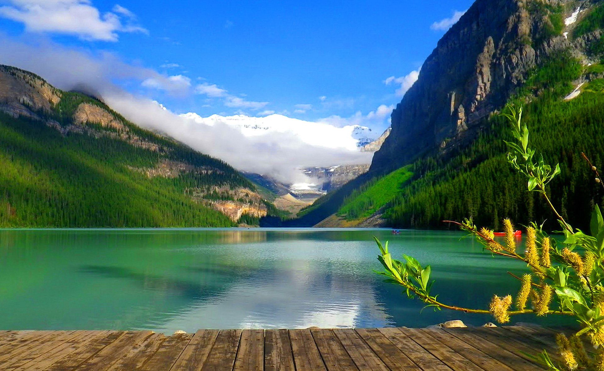 Lake Louise Alberta, Canada Desktop Background Desktop