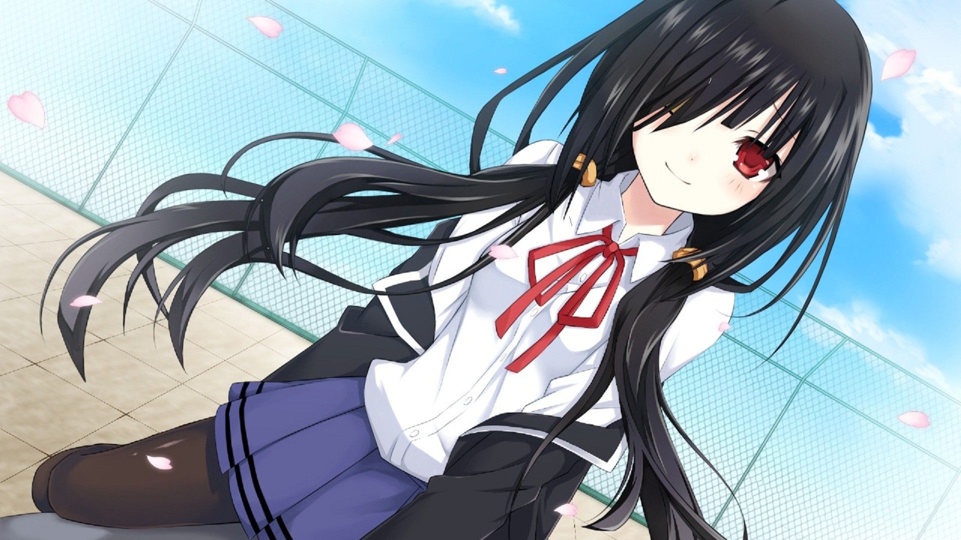 Date A Live, Tokisaki Kurumi, Anime, Anime Girls, Schoolgirls
