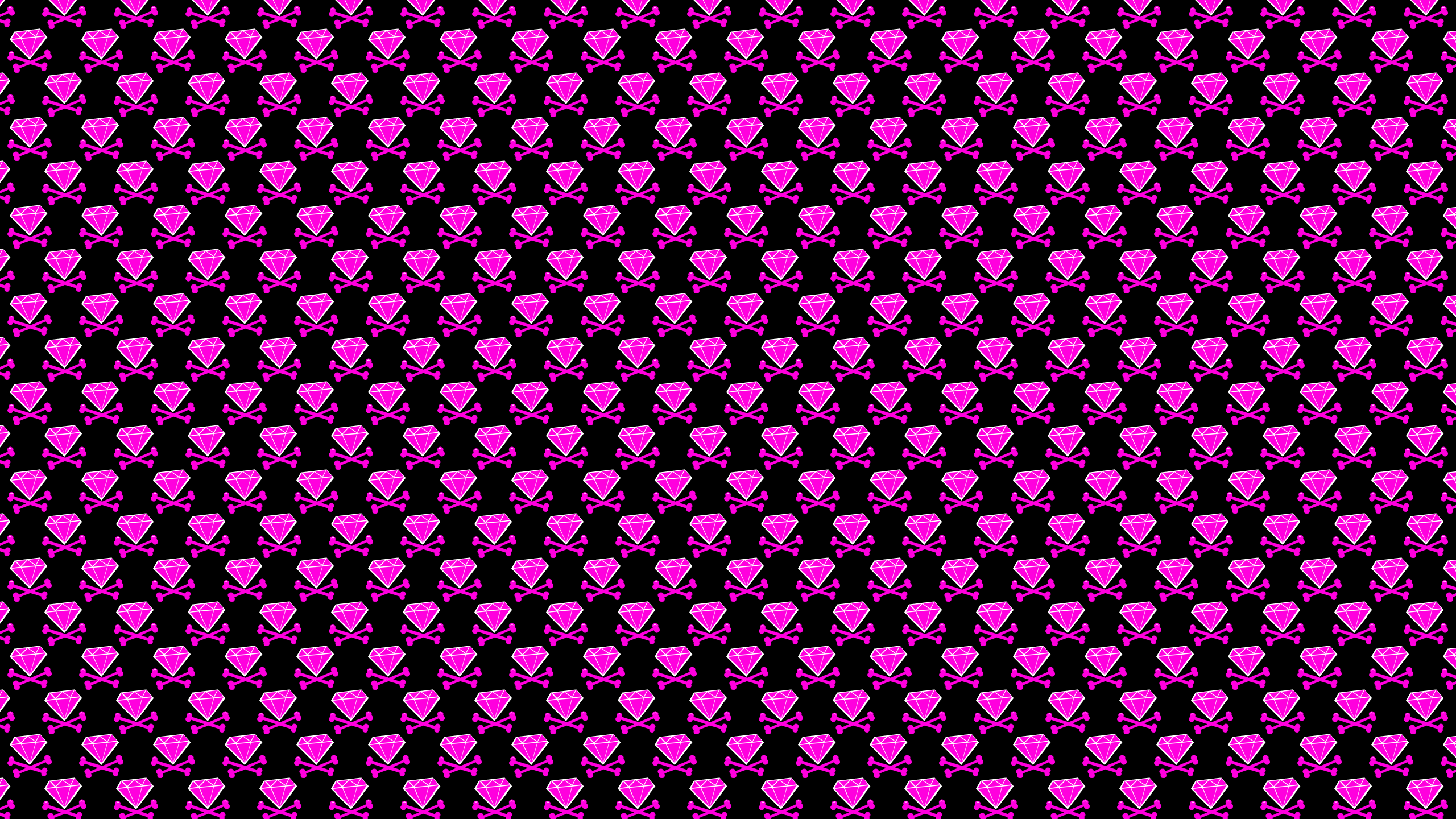 Pink Diamond Crossbones Desktop Wallpapers