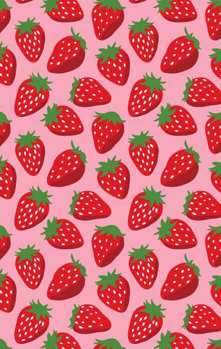 Strawberries Cartoon Wallpaper Free Strawberries Cartoon Background
