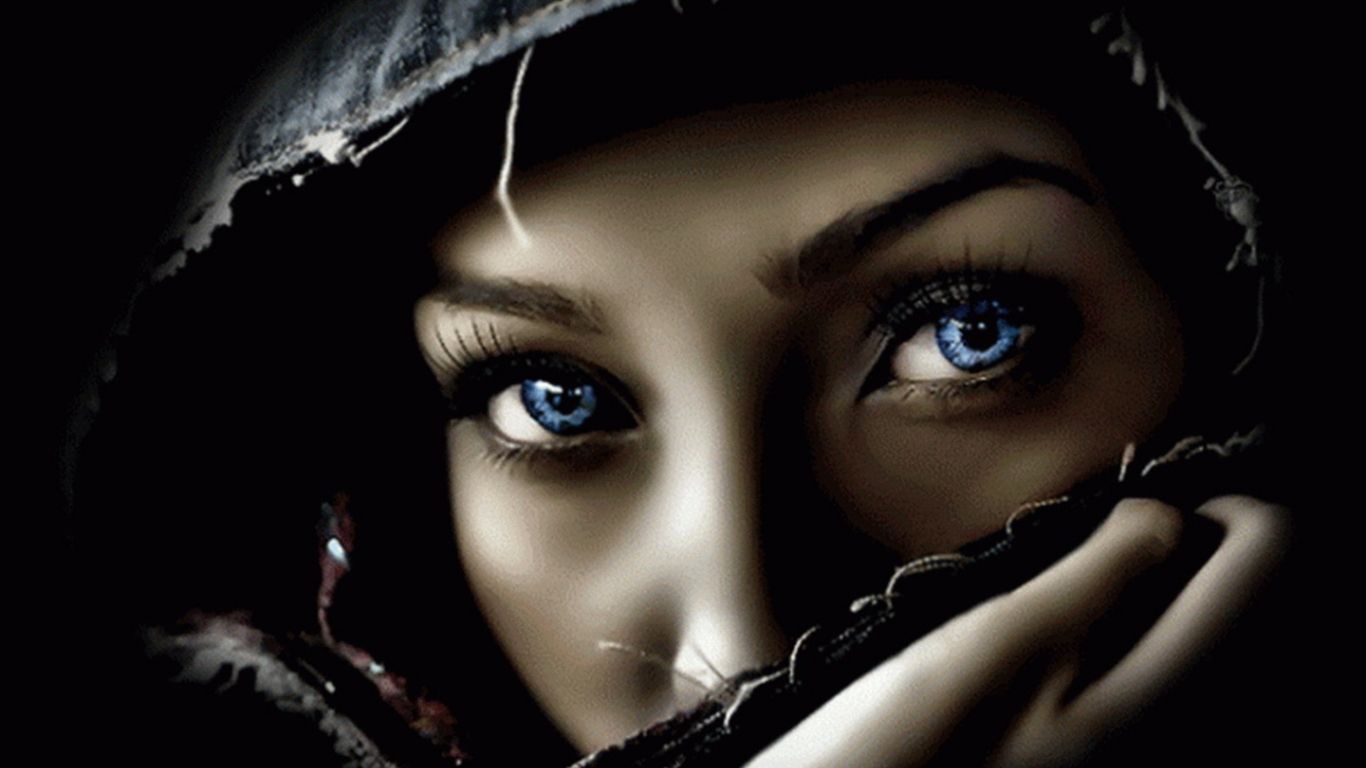 Free download Most beautiful eyes of Arab Muslim girls wallpaper