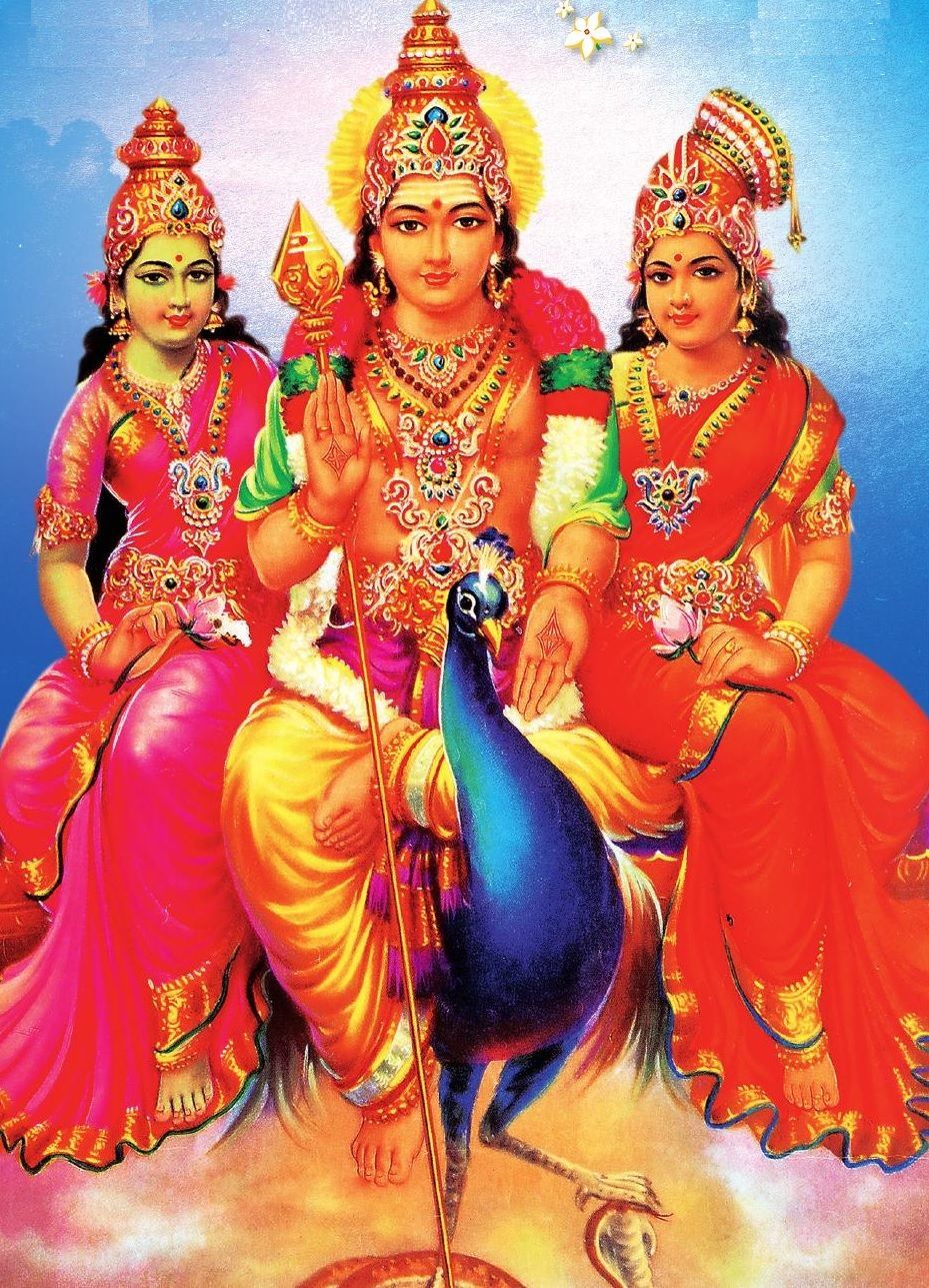murugan with valli theivanai. Lord murugan, Hindu deities, Hindu gods