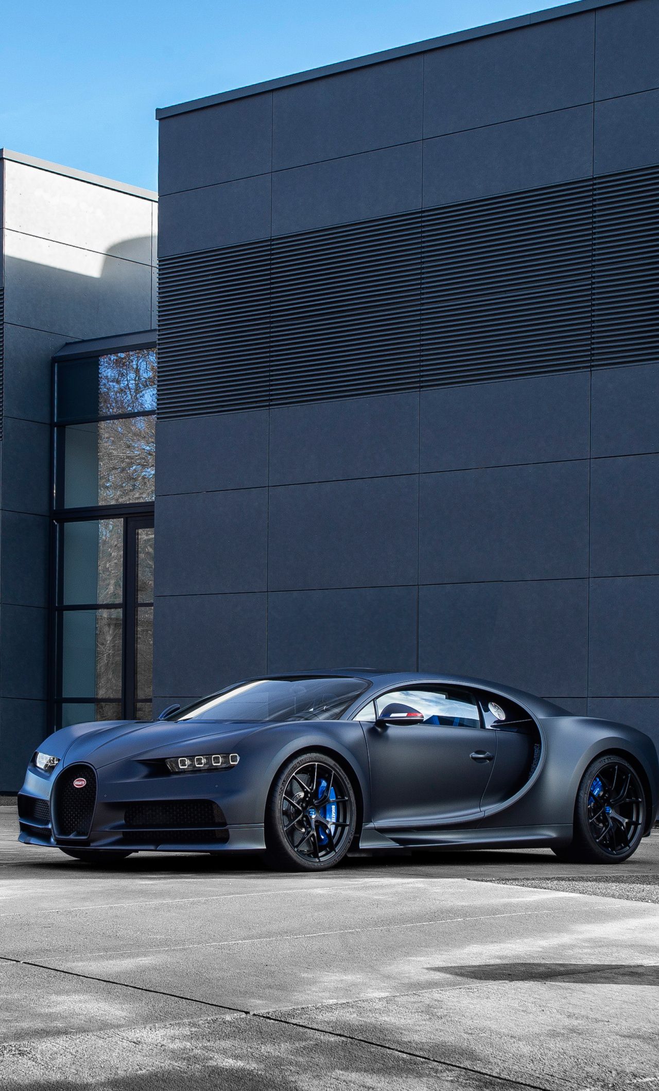 Download Bugatti Chiron Sport 110 ANS, luxury vehicle, 2019