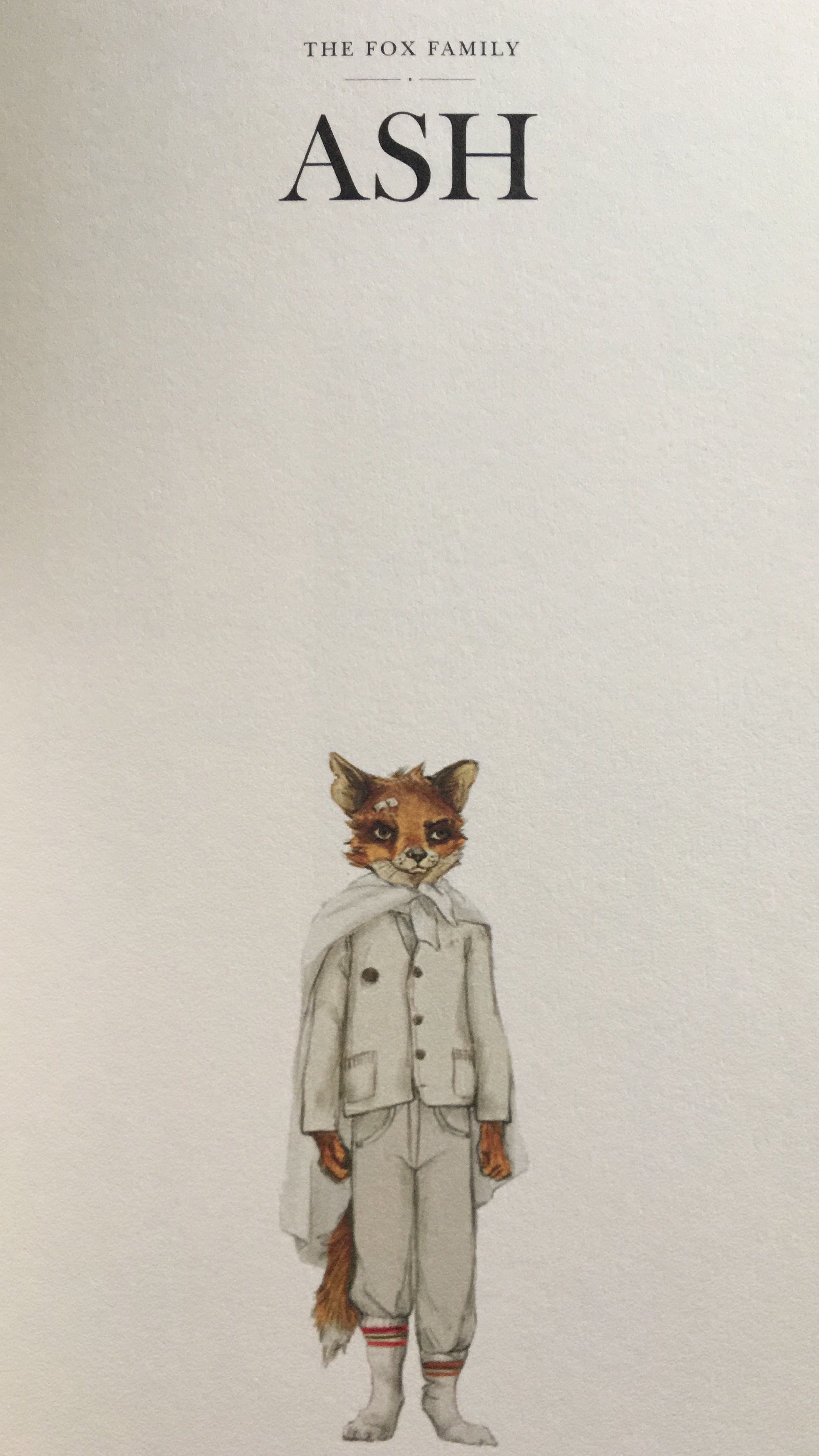 Ash, Fantastic Mr Fox. Fantastic mr fox