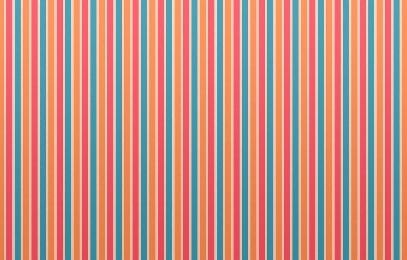 Wallpaper strips, orange, blue, strip, pink, colored, texture