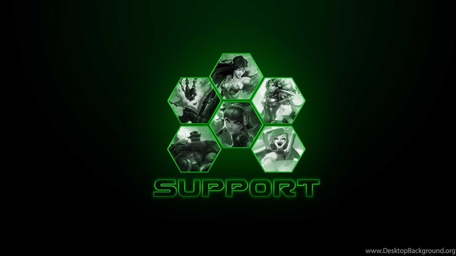 Support League Of Legends Wallpaper (Season 4) By VyxisPrime On