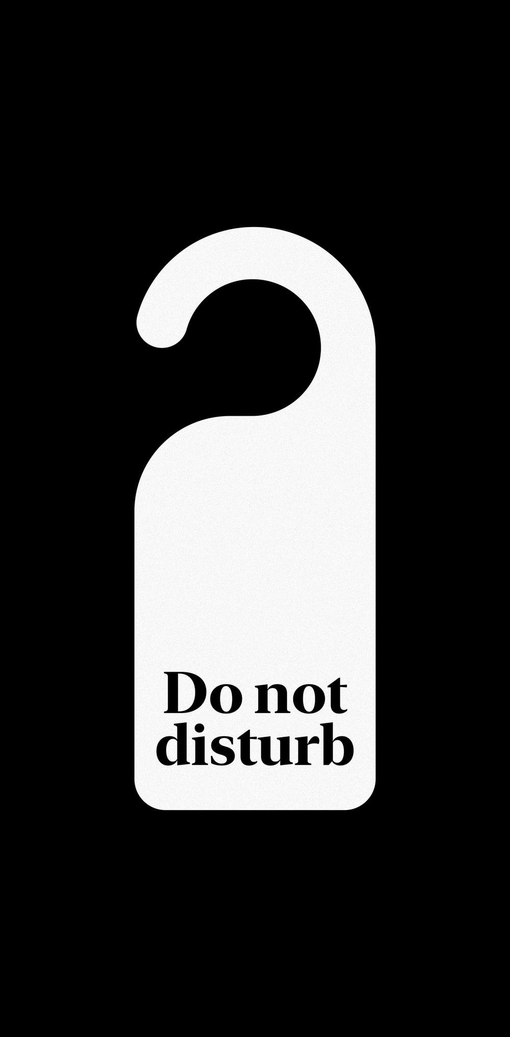 Do Not Disturb Picture. Download Free Image