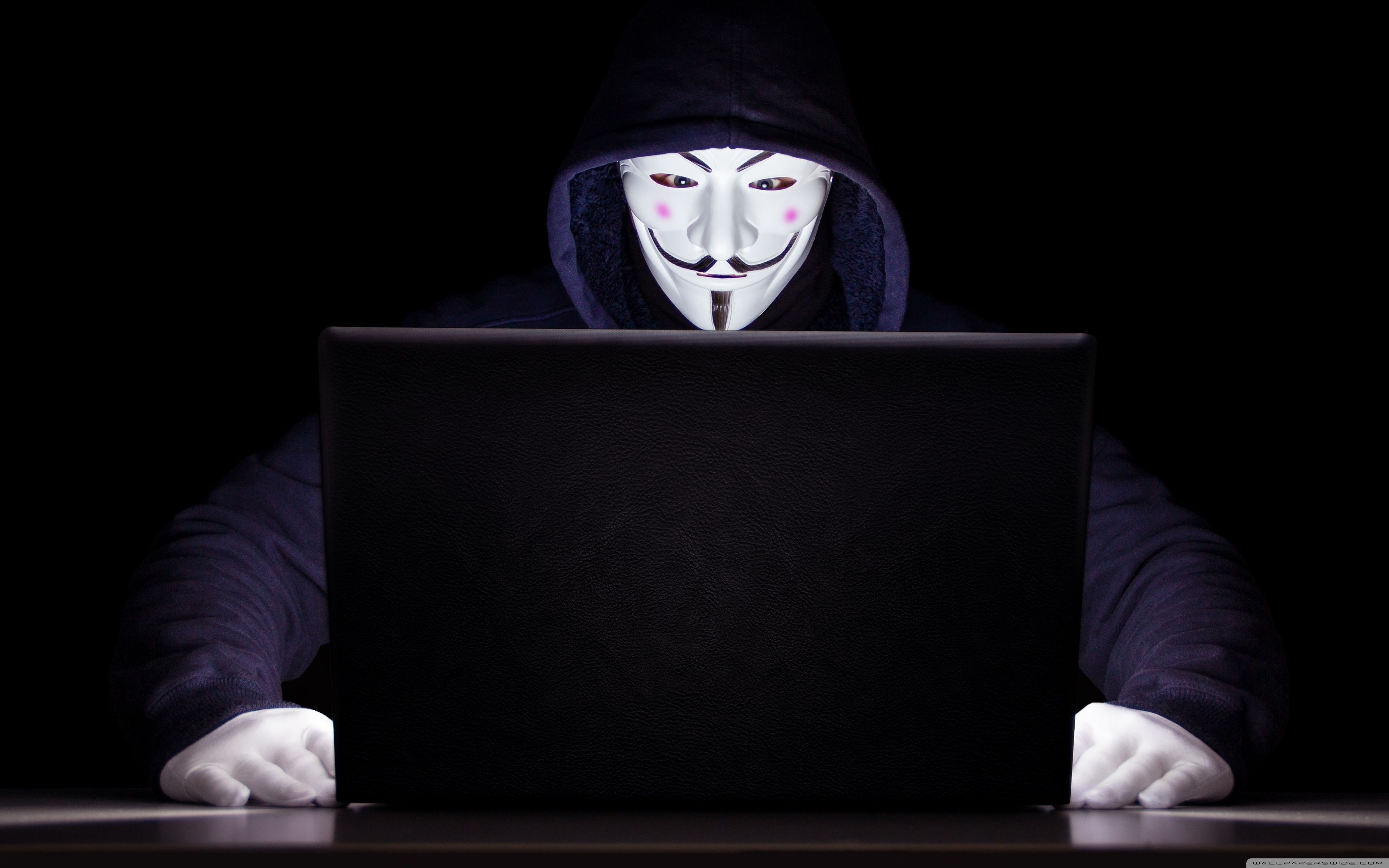 Anonymous Hacker, Computer Ultra HD Desktop Background Wallpaper