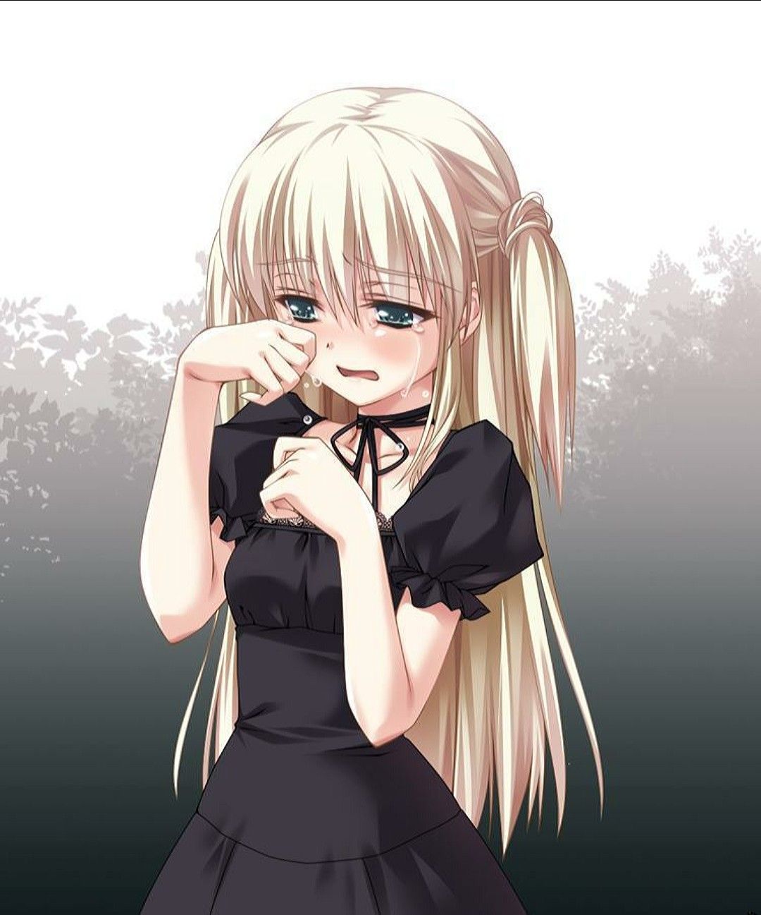 Anime Cry Sticker - Anime Cry Scared - Discover & Share GIFs