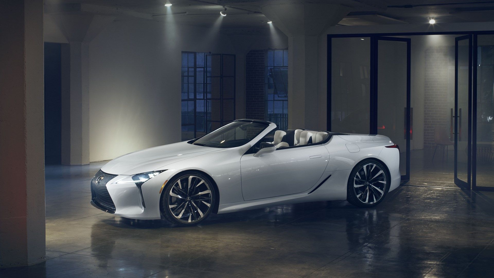 Lexus Previews LC Convertible Concept