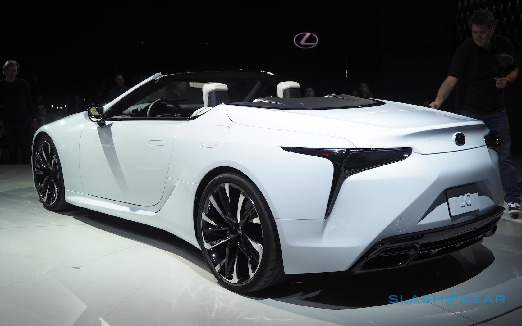 Lexus LC Convertible first look: two questions and an answer