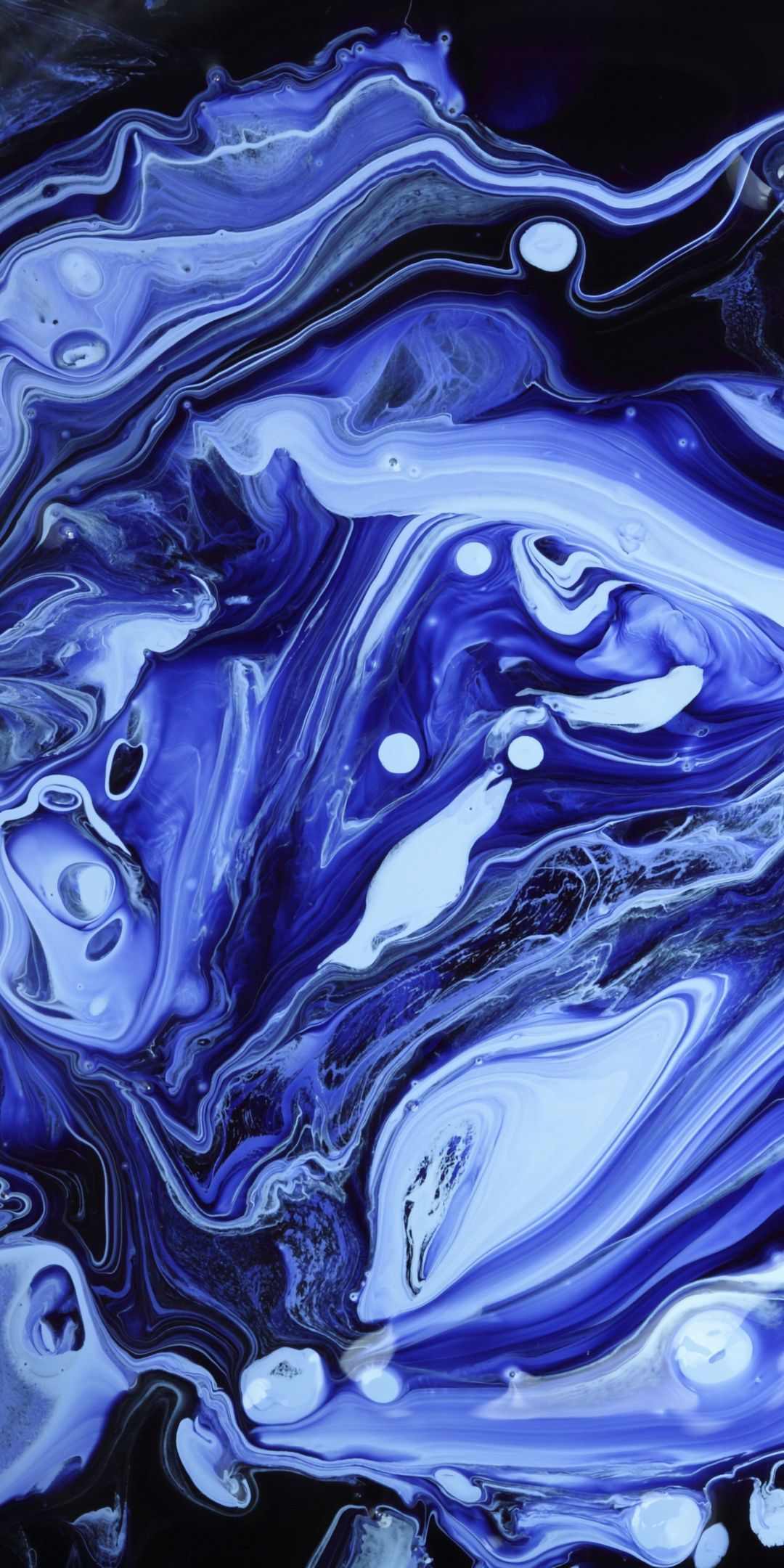 Blue paint, liquids, texture, stains, 1080x2160 wallpaper. Abstract iphone wallpaper, iPhone background wallpaper, Painting wallpaper
