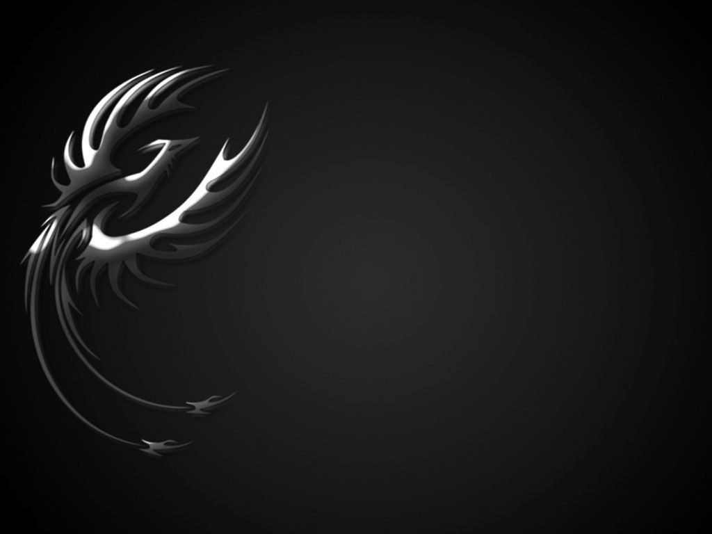 Black Dragon Phoenix Wallpaper