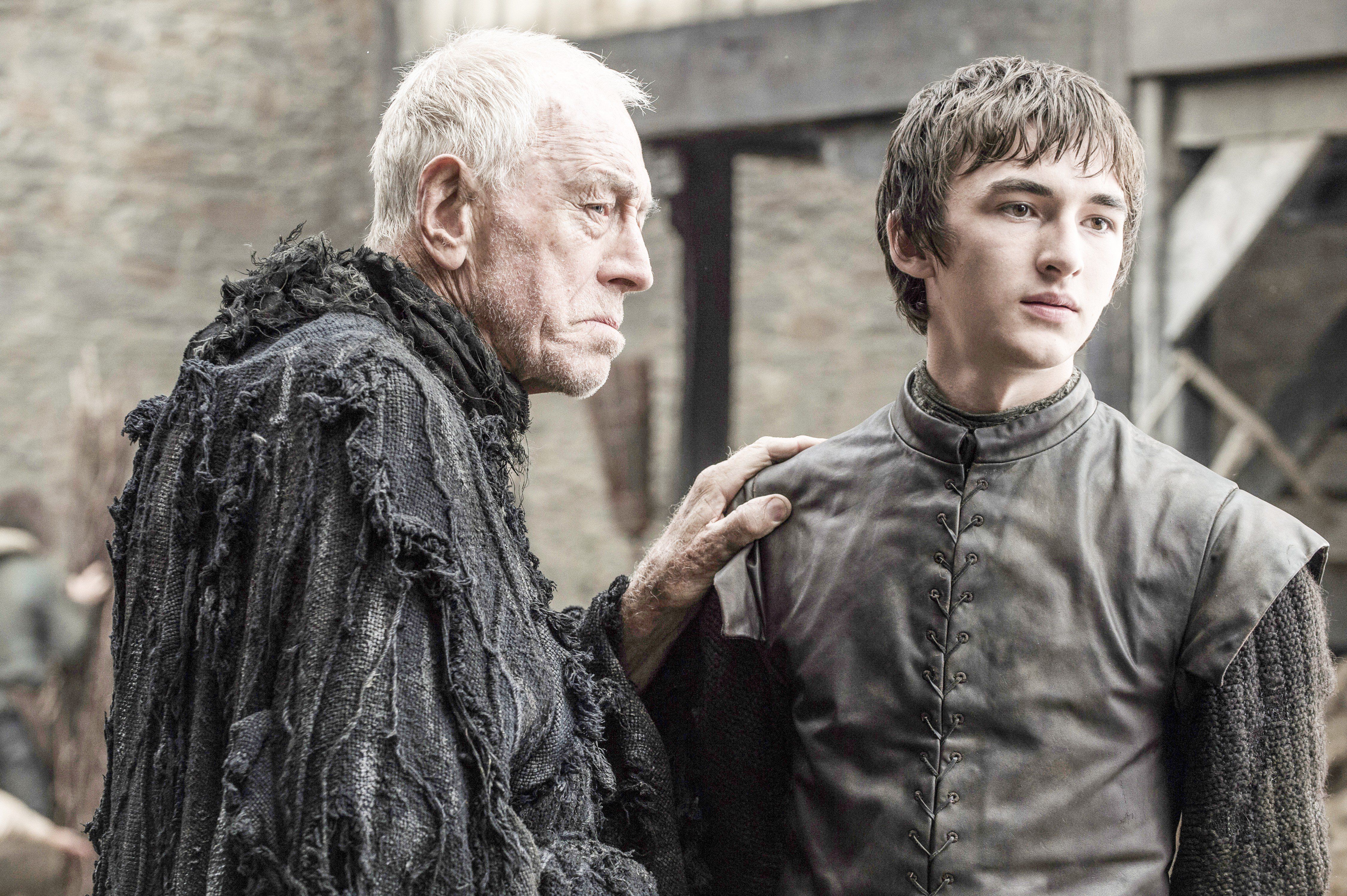 Request Rick and Morty as Bran and the three eyed raven