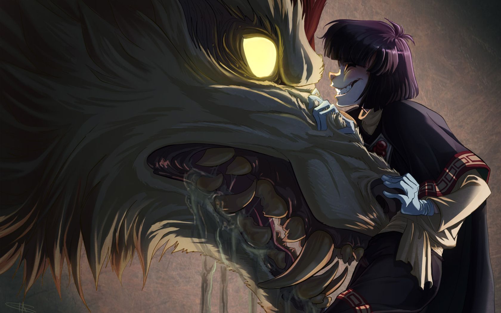 anime, Wolf, Anthro Wallpaper HD / Desktop and Mobile Background. Anime, Anime wolf, Illustration art