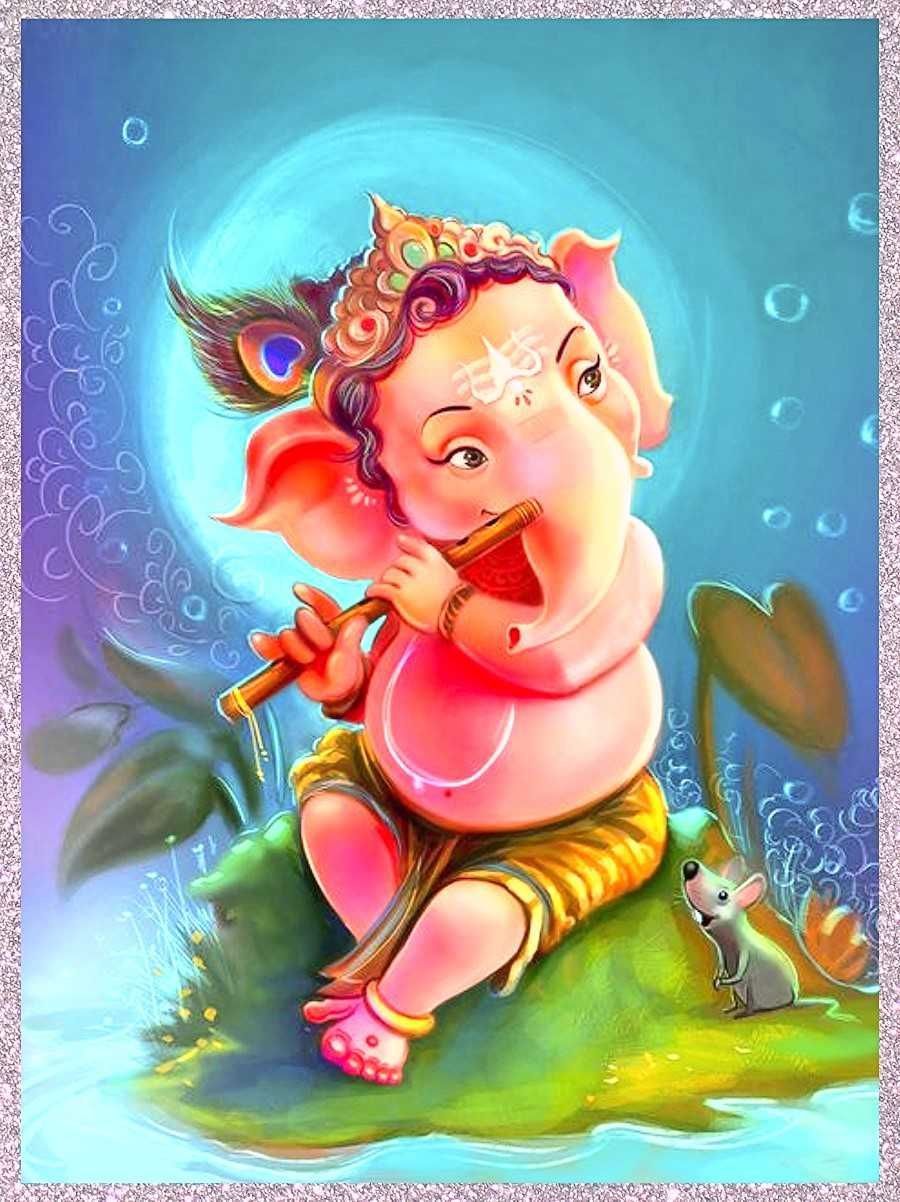 Lord Krishna, artwork, cute, dark, god, hindu, india, janmashtami, radha,  religion, HD phone wallpaper | Peakpx