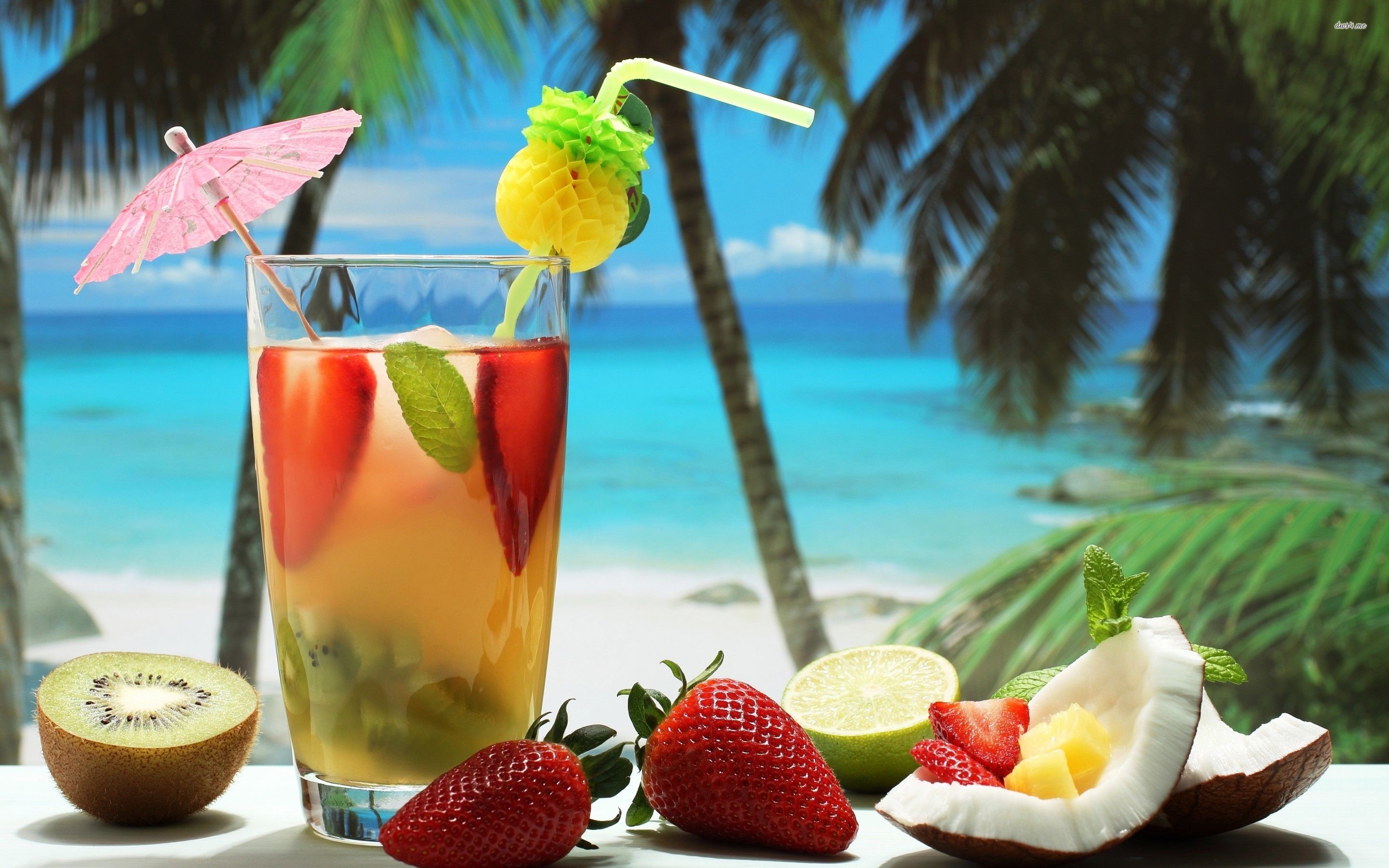 Fruity cocktail wallpaper. Fruity cocktails, Yummy