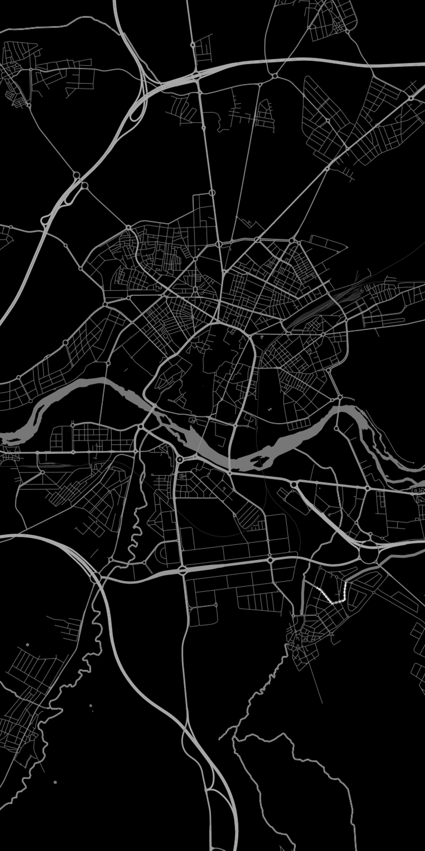 Salamanca Amoled Wallpaper Map