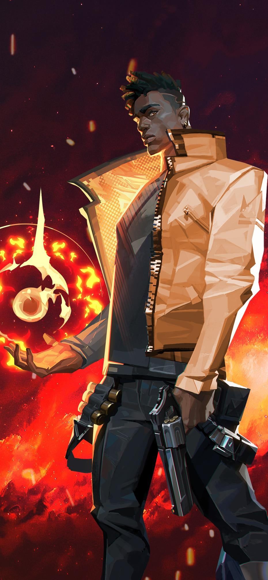 Wallpaper rework and resized for mobile !