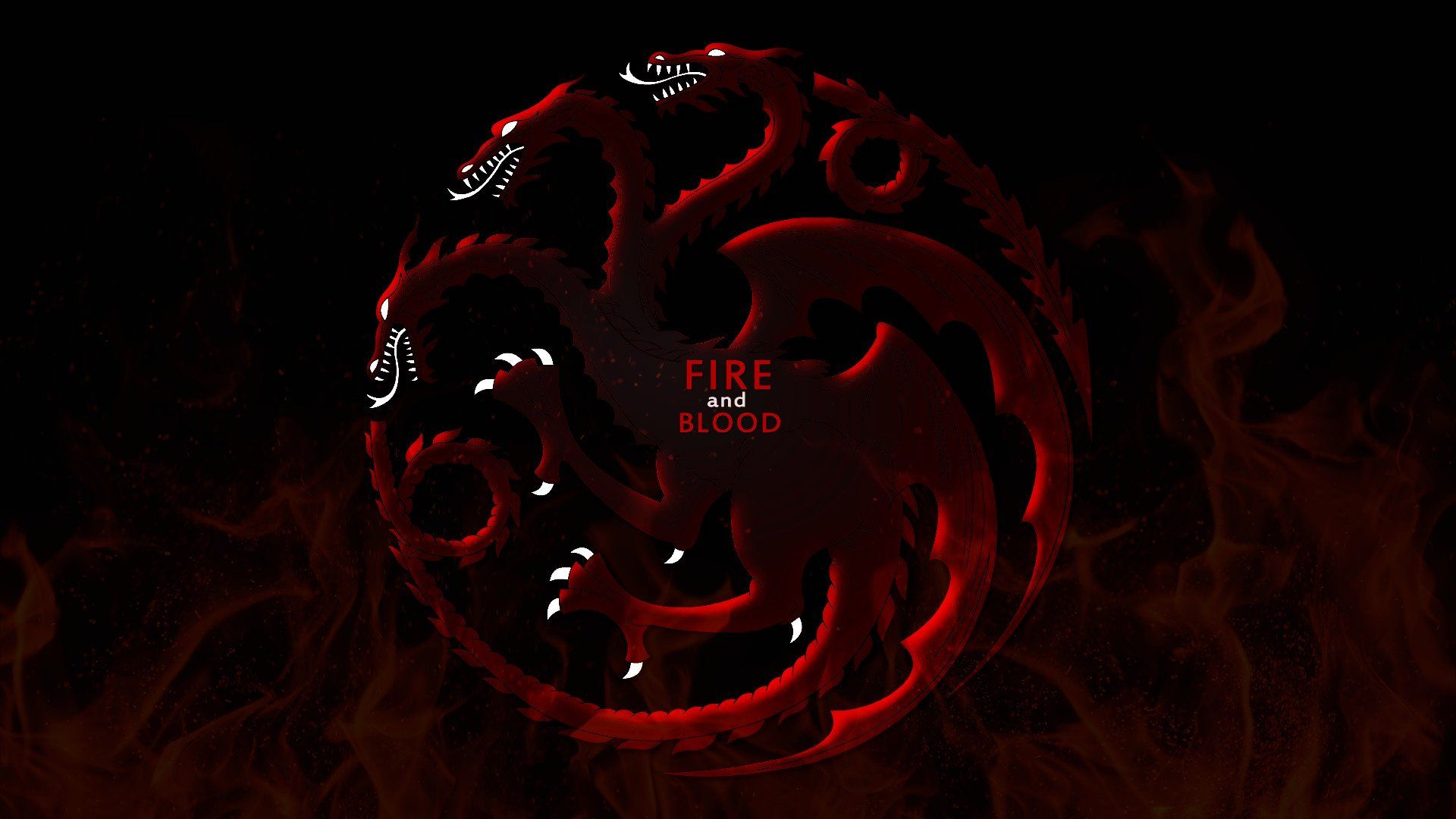House Targaryen Got Dragon Wallpaper